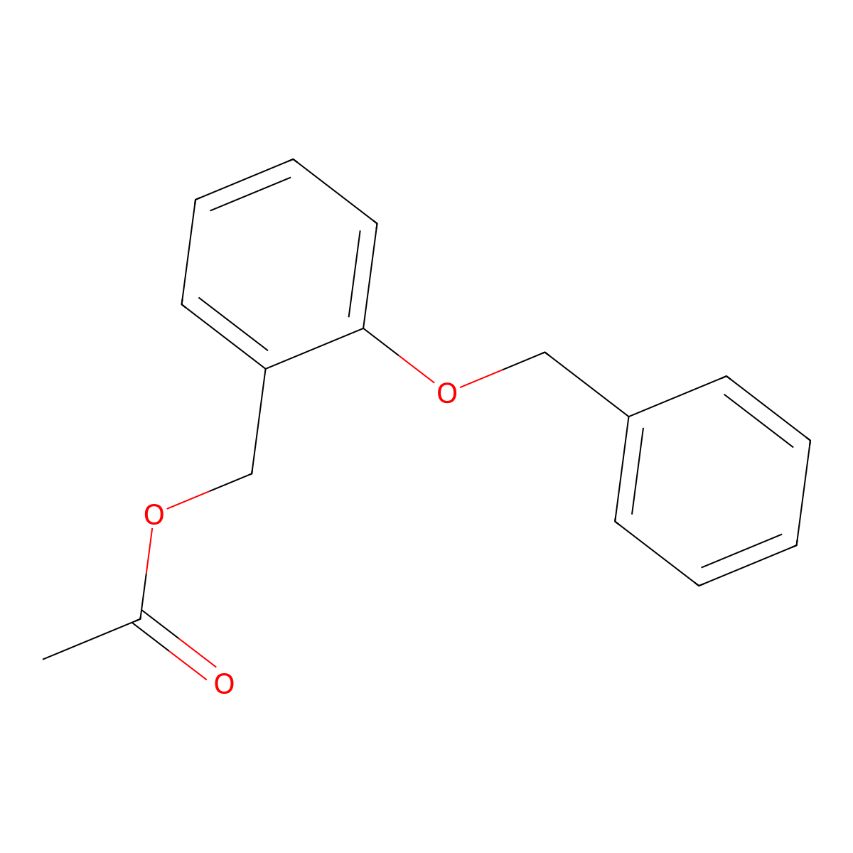 2-Benzyloxybenzyl Acetate molecular structure, CAS 1073234-31-7