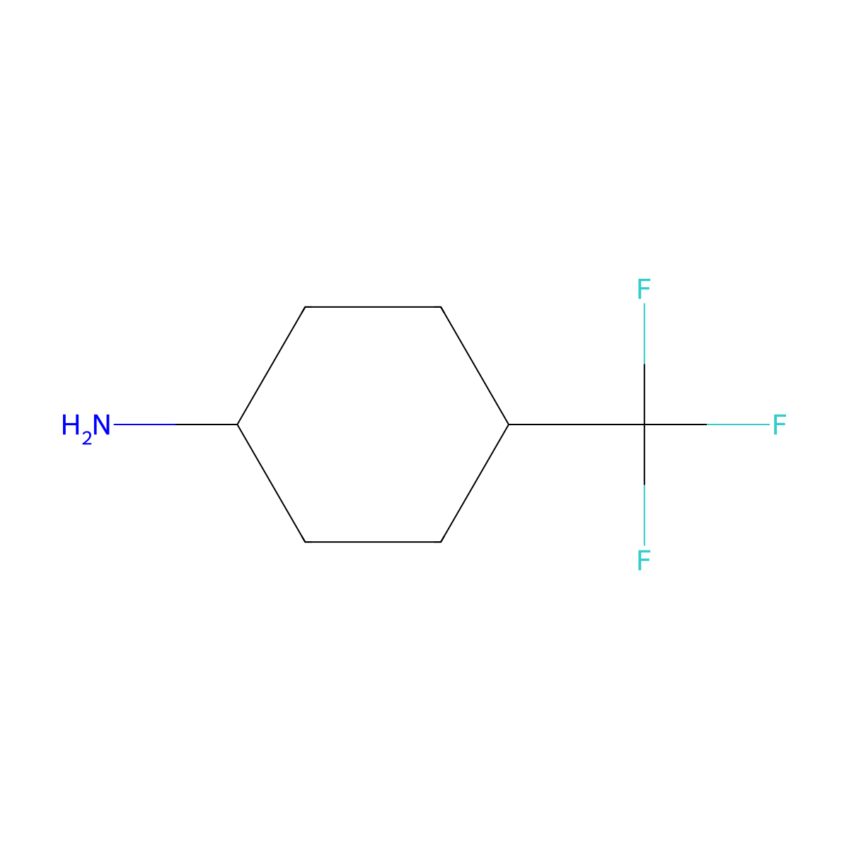 cis-4-(Trifluoromethyl)cyclohexylamine molecular structure, CAS 1073266-01-9