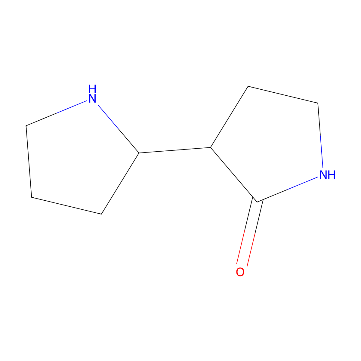 [2,3'-Bipyrrolidin]-2'-one molecular structure, CAS 107334-11-2