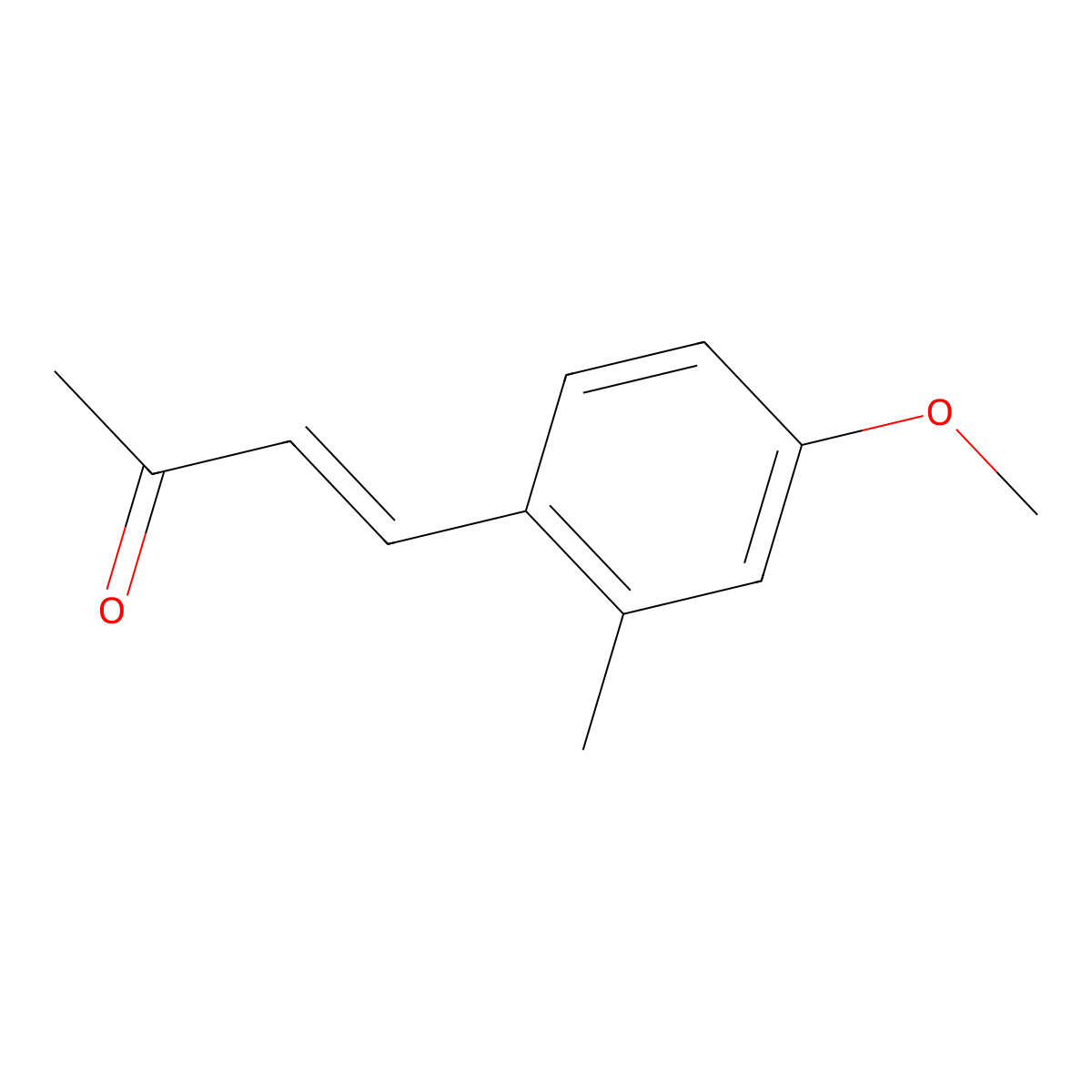 4-(4-Methoxy-2-methylphenyl)but-3-en-2-one molecular structure, CAS 1073546-23-2
