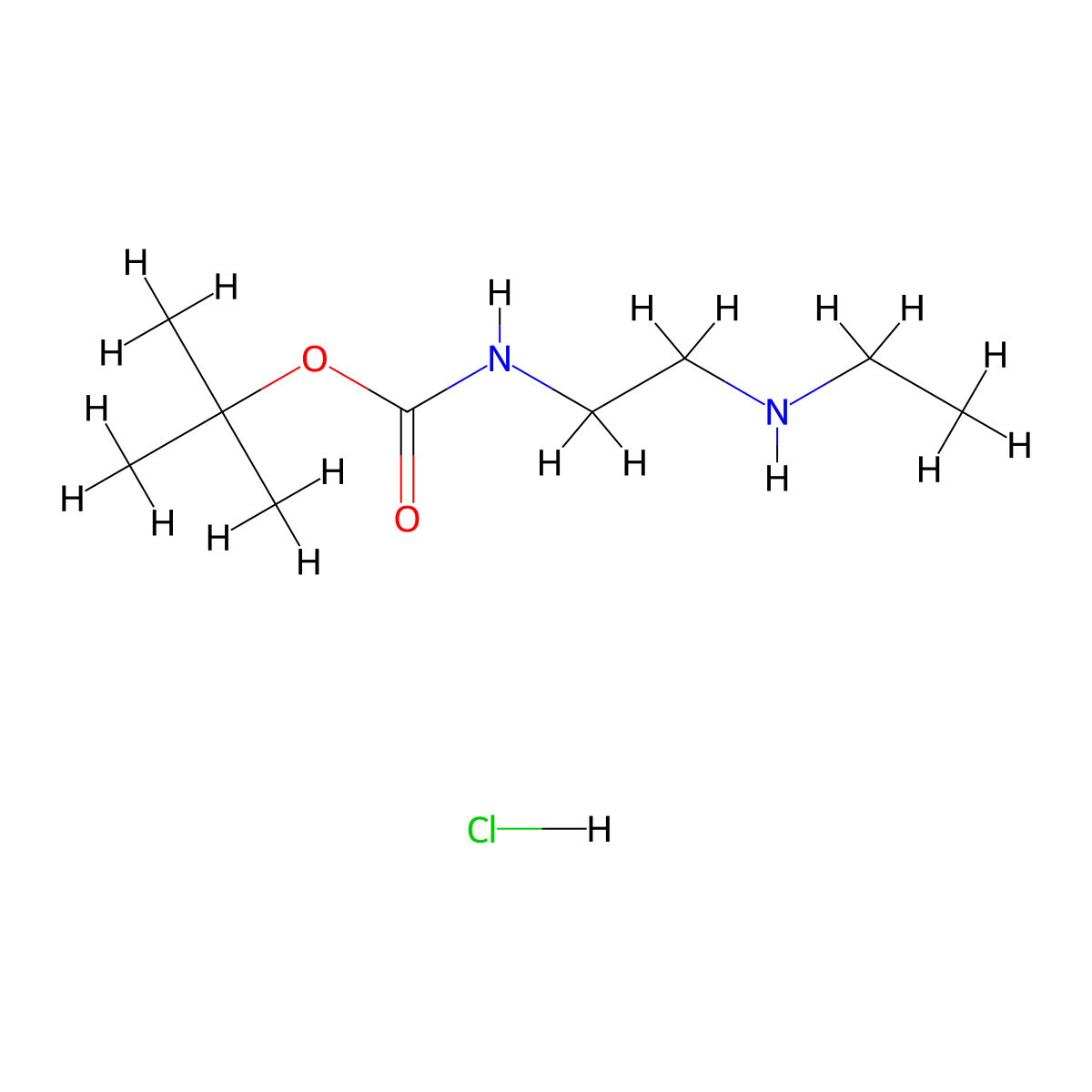 Boc-eda-ET hcl molecular structure, CAS 1073659-87-6
