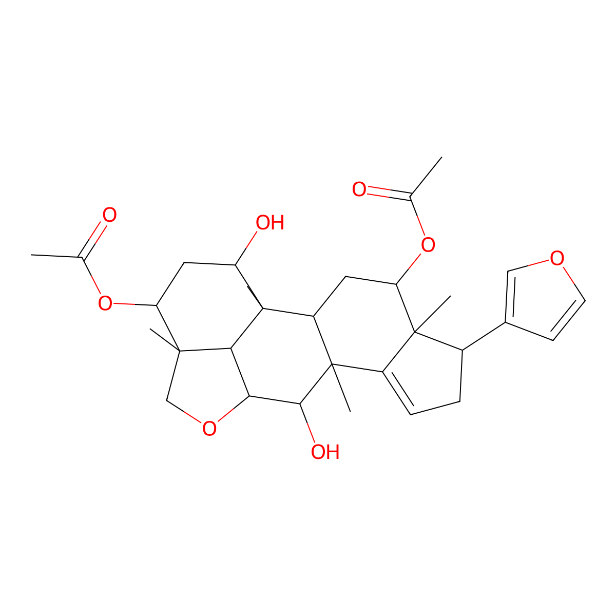 Trichilinin molecular structure, CAS 107368-83-2