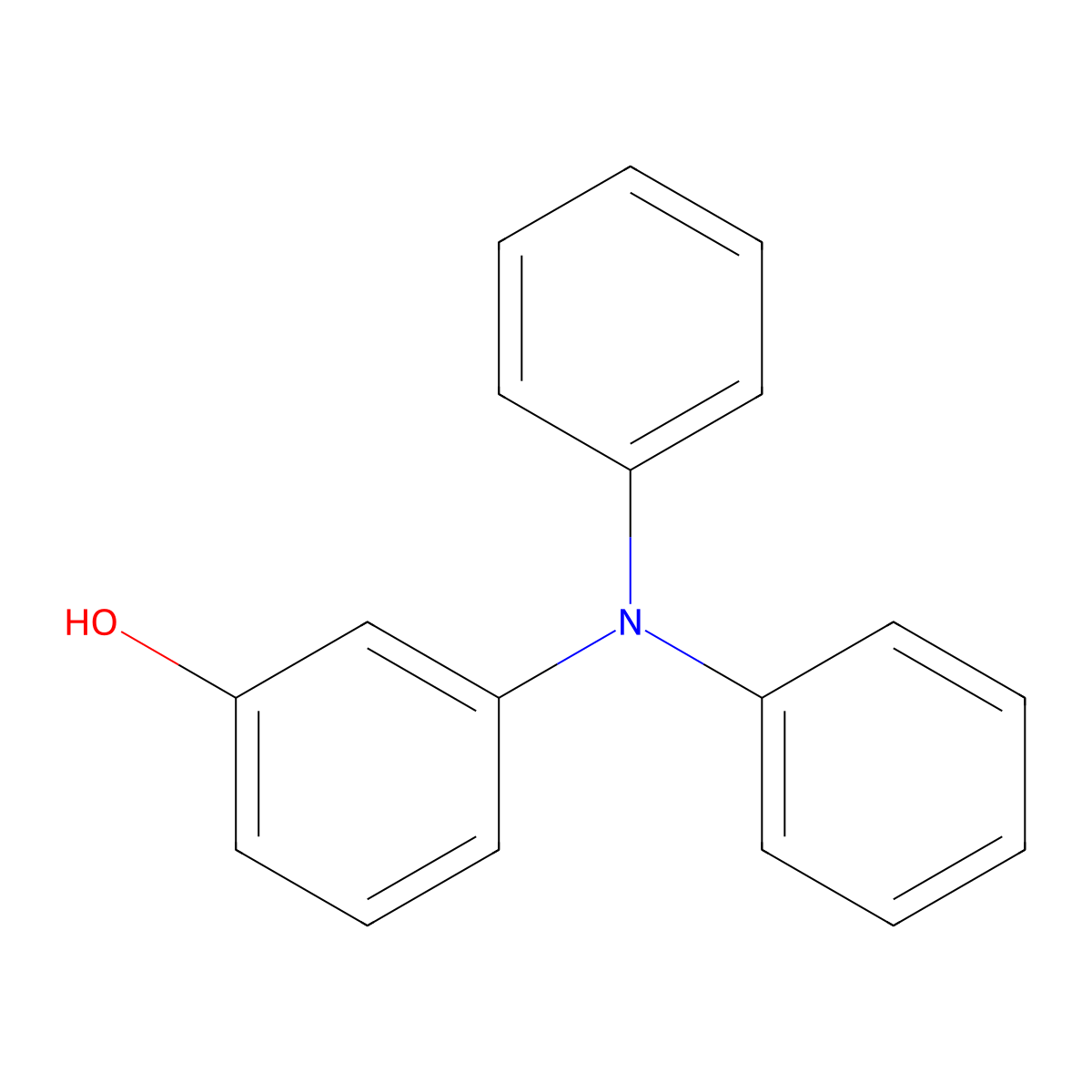 3-(Diphenylamino)phenol molecular structure, CAS 107396-23-6