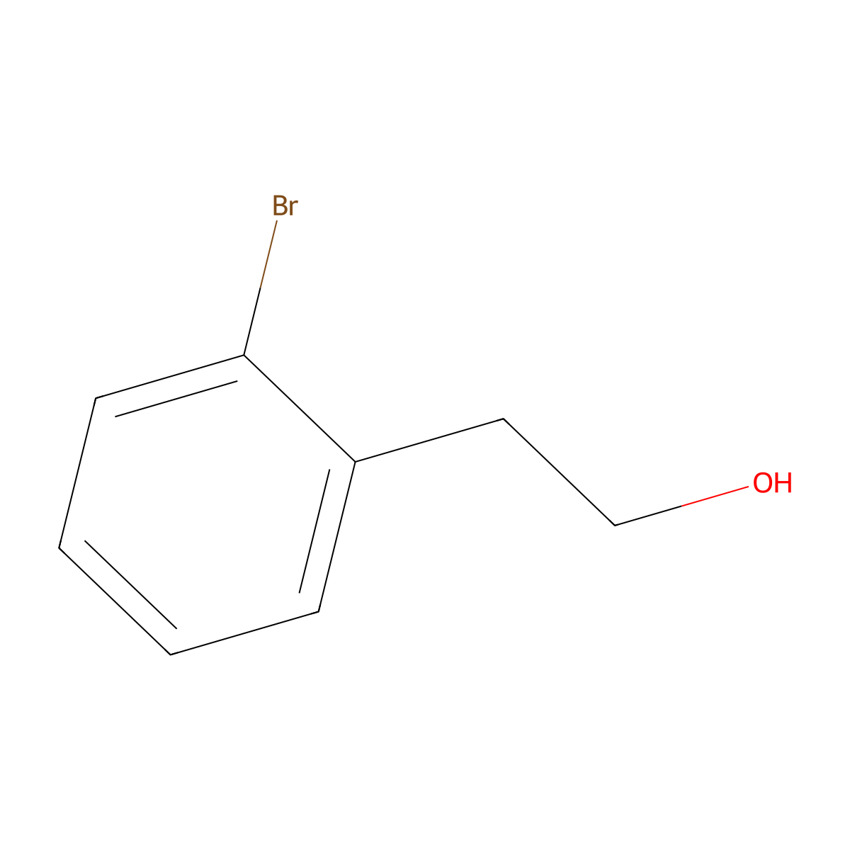 2-(2-Bromophenyl)ethan-1-ol molecular structure, CAS 1074-16-4