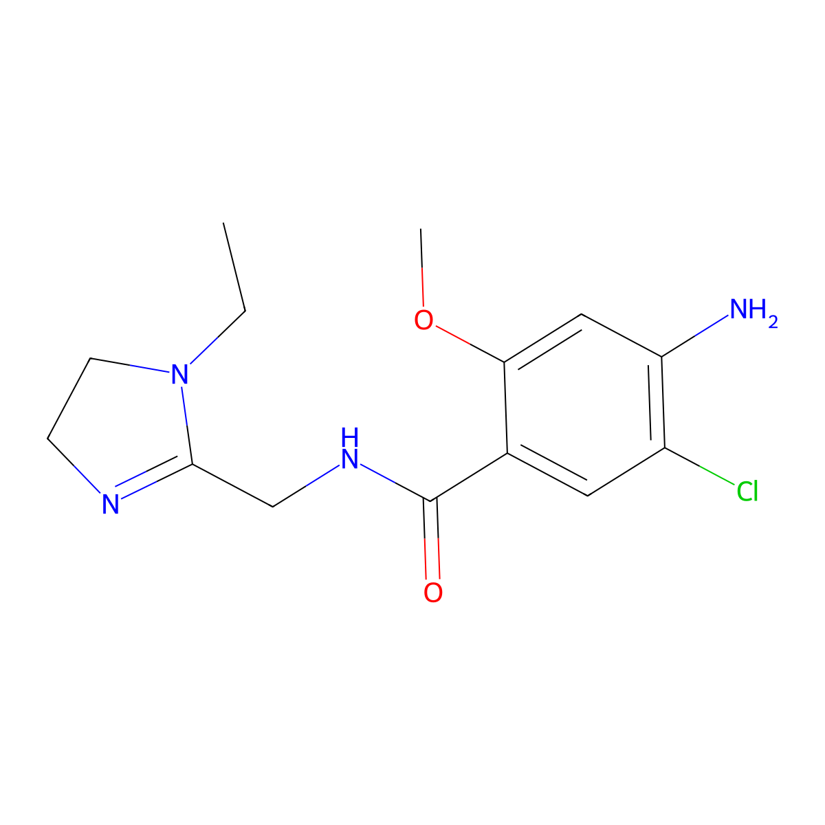 Lintopride molecular structure, CAS 107429-63-0