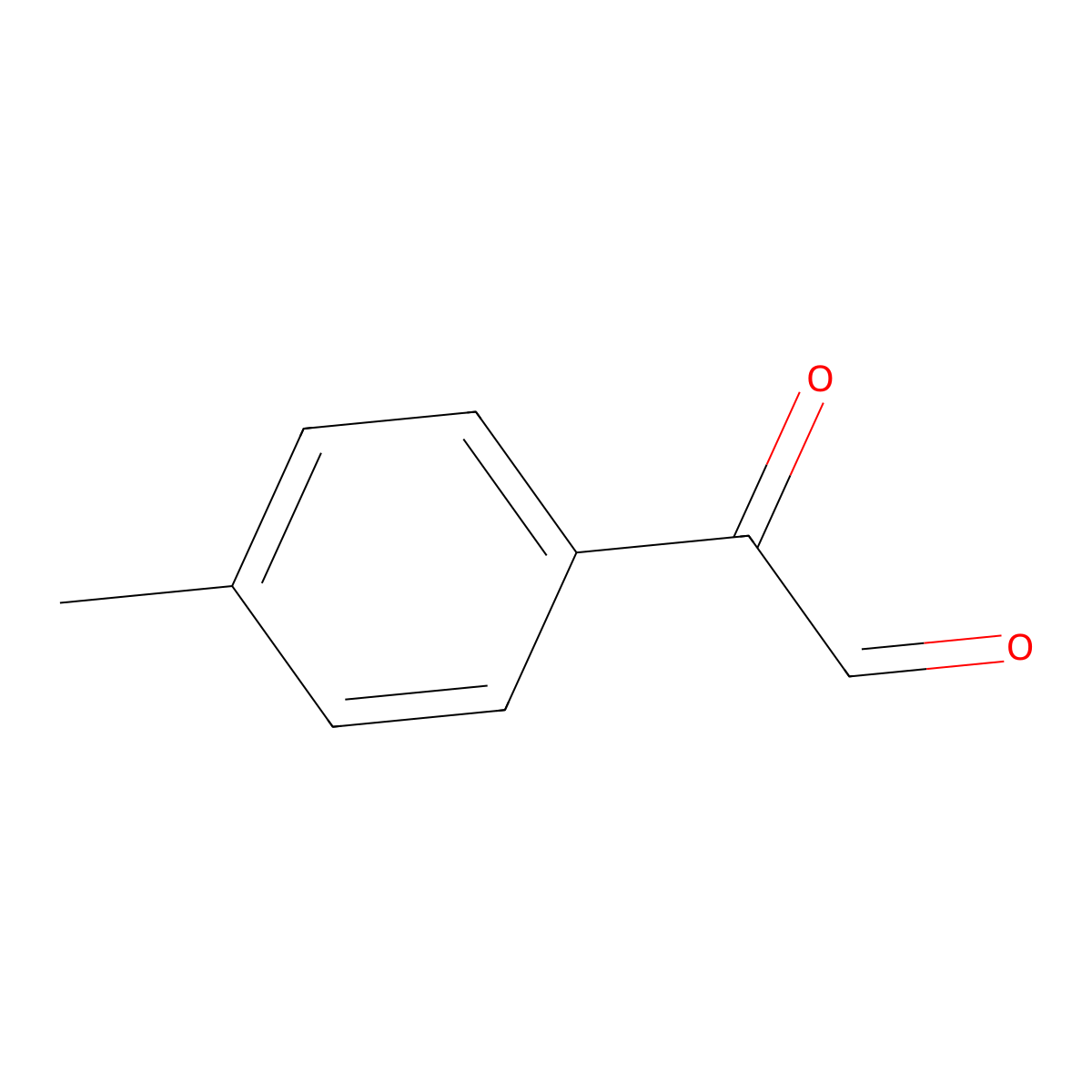 4-Methylphenylglyoxal molecular structure, CAS 1075-47-4