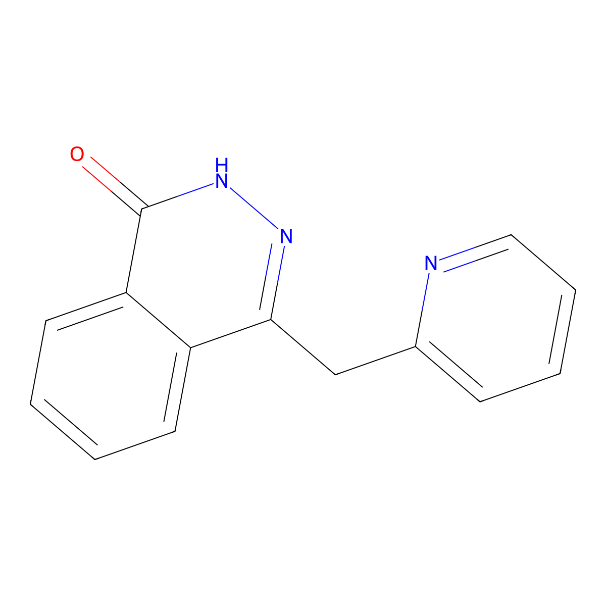 4-(2-Pyridinylmethyl)-1(2H)-phthalazinone molecular structure, CAS 107559-06-8