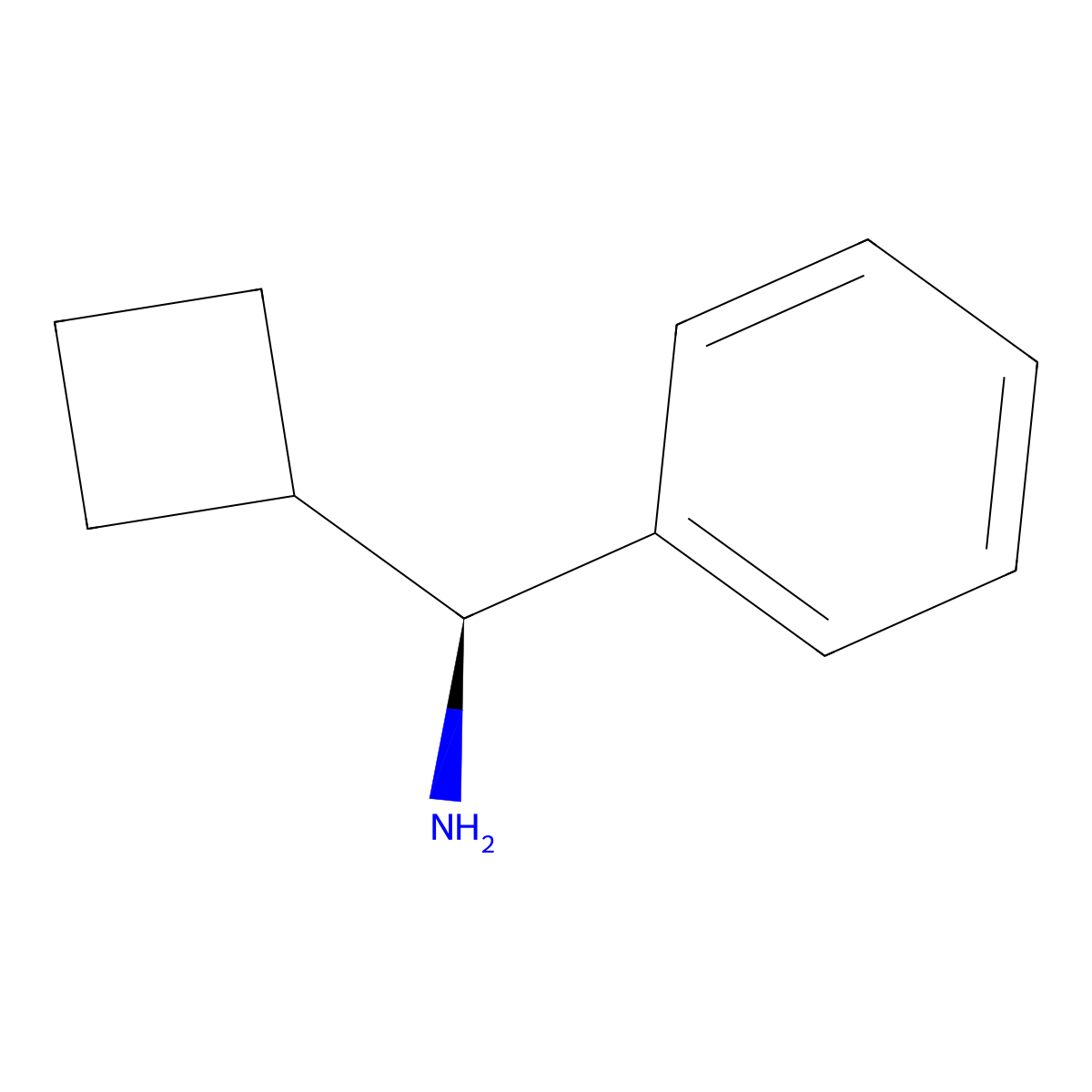(S)-cyclobutyl(phenyl)methanamine molecular structure, CAS 1075715-58-0