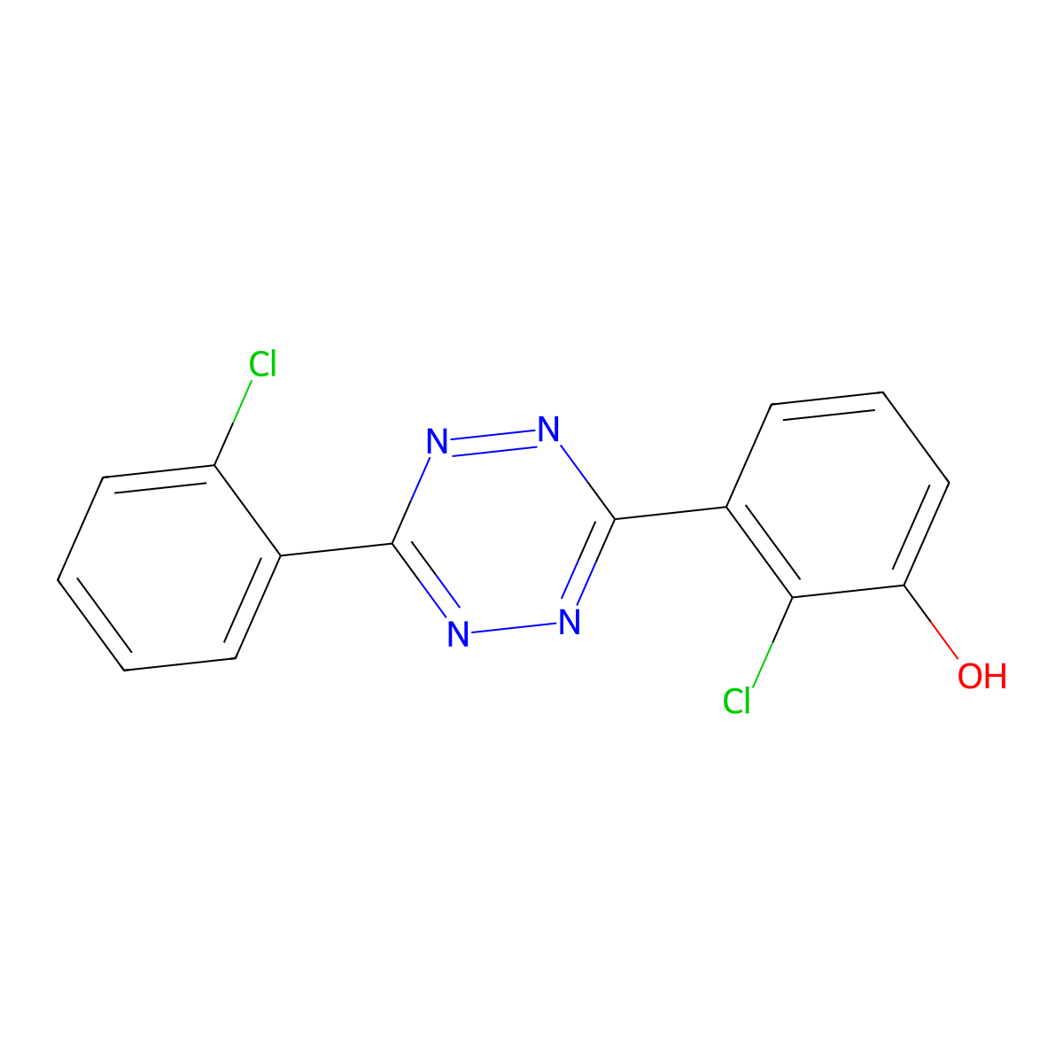 Clofentezine Metabolite 1 molecular structure, CAS 107595-49-3
