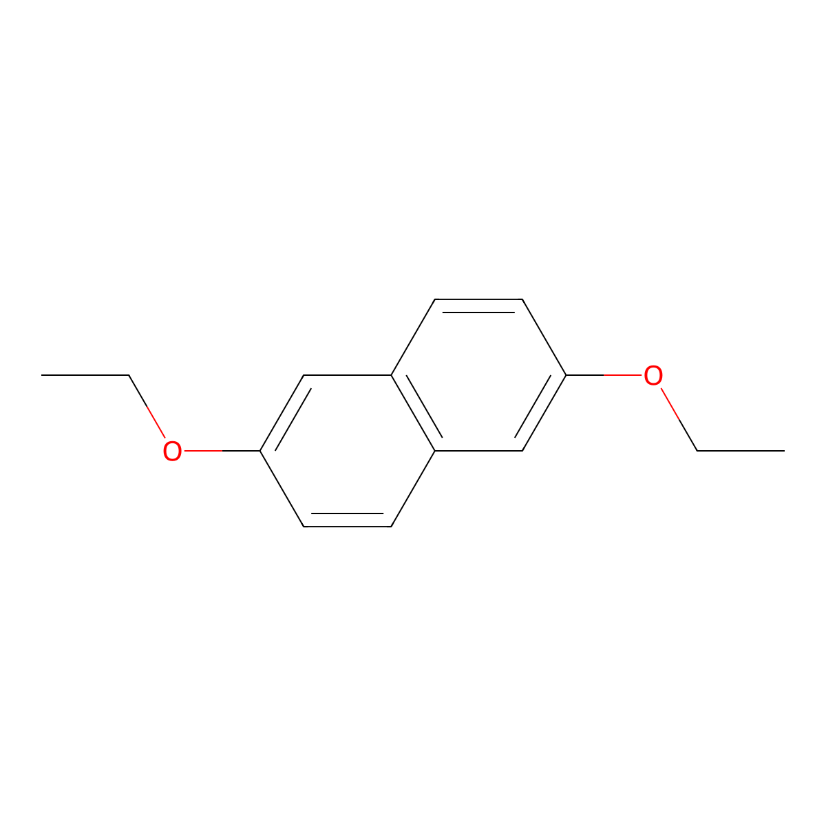 2,6-Diethoxynaphthalene molecular structure, CAS 107619-48-7