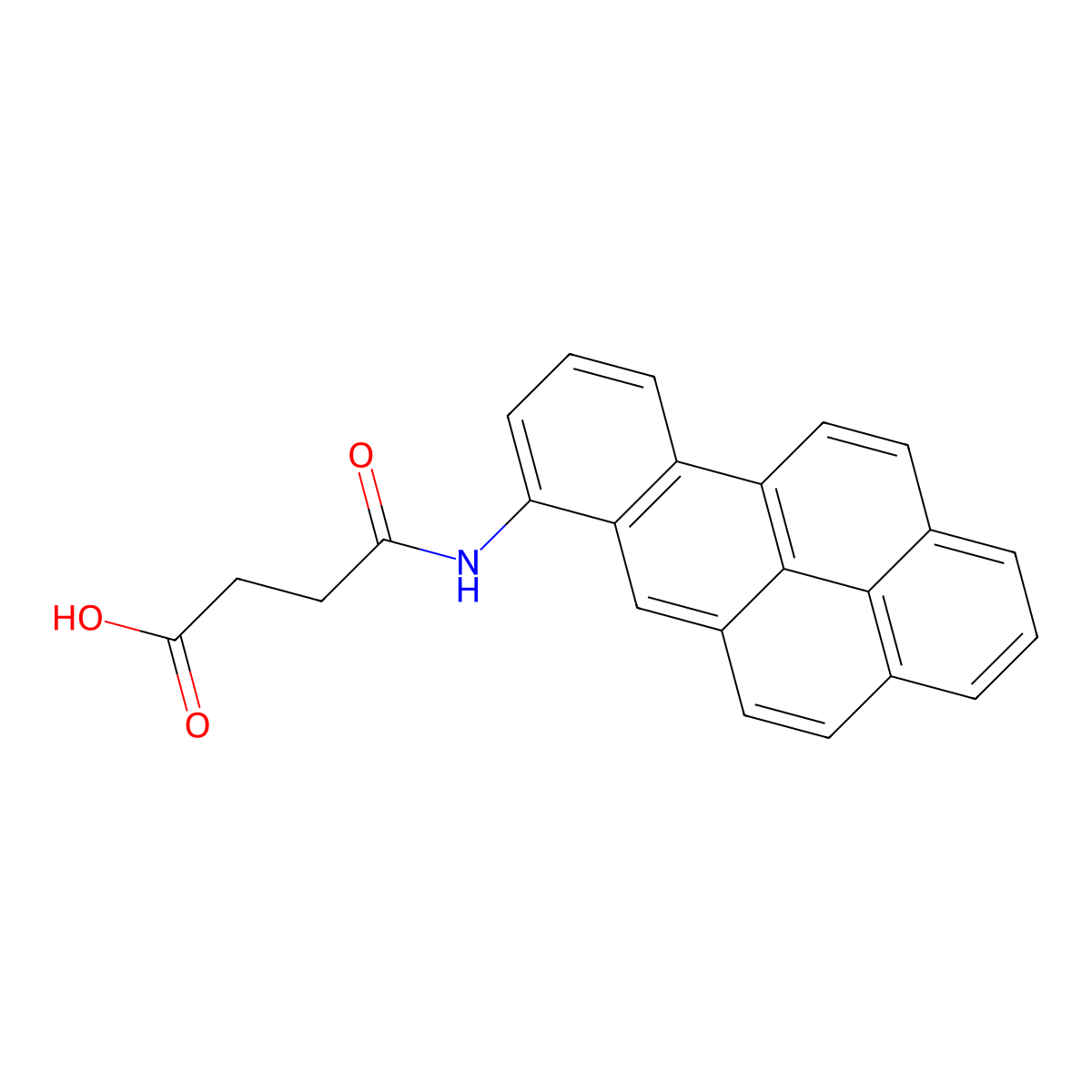 7-Aminosuccinylbenzo[a]pyrene molecular structure, CAS 1076198-86-1