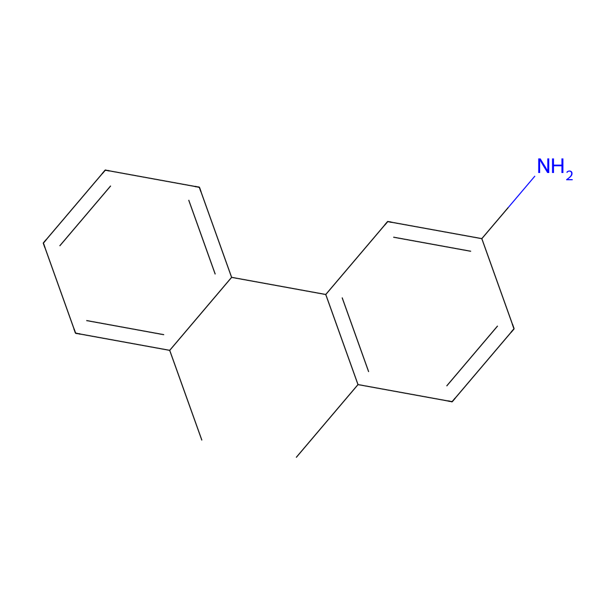 2',6-Dimethyl(1,1'-biphenyl)-3-amine molecular structure, CAS 107622-08-2