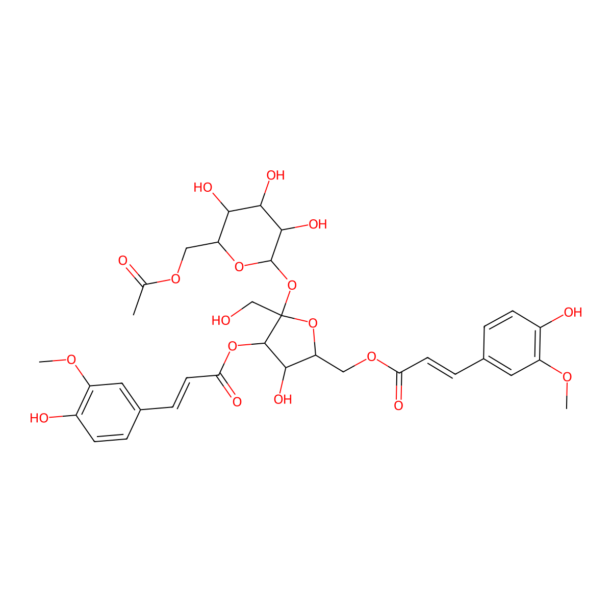 Helonioside B molecular structure, CAS 107647-21-2