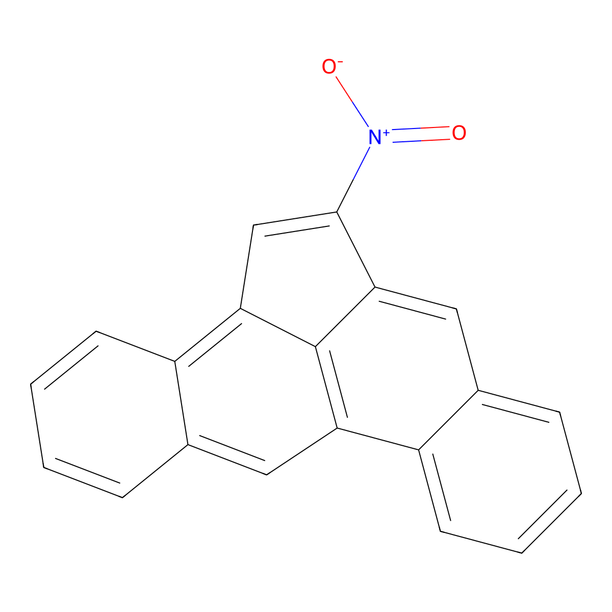 Benz(e)aceanthrylene, 6-nitro- molecular structure, CAS 107673-64-3