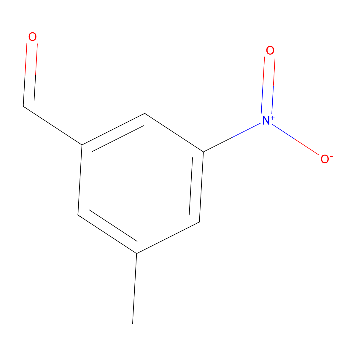 3-Methyl-5-nitrobenzaldehyde molecular structure, CAS 107757-06-2