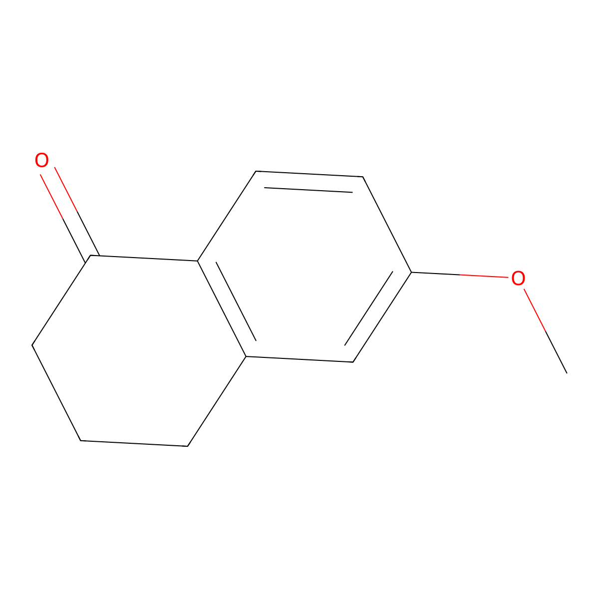 6-Methoxy-alpha-tetralone molecular structure, CAS 1078-19-9