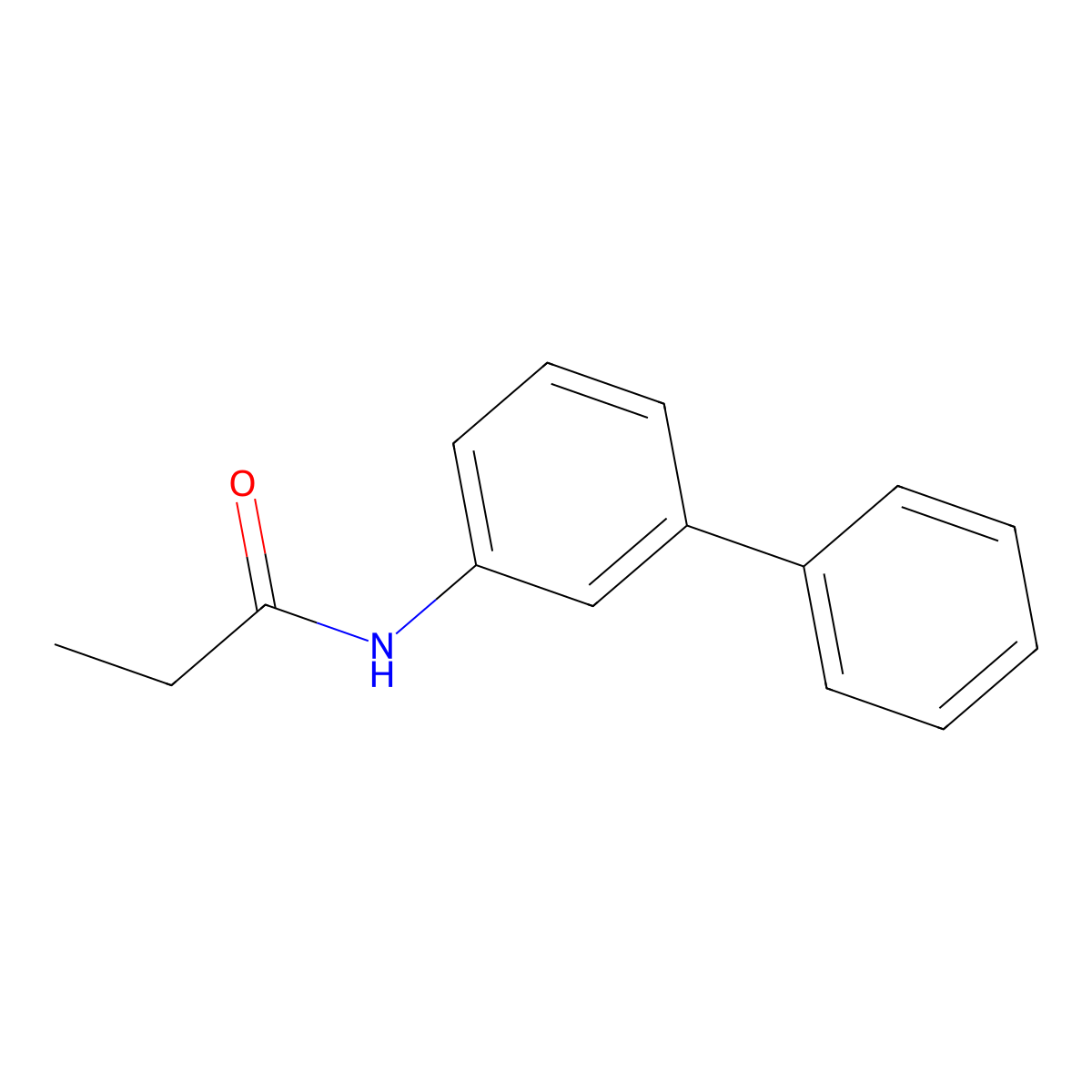 N-[1,1'-Biphenyl]-3-ylpropanamide molecular structure, CAS 1078203-01-6