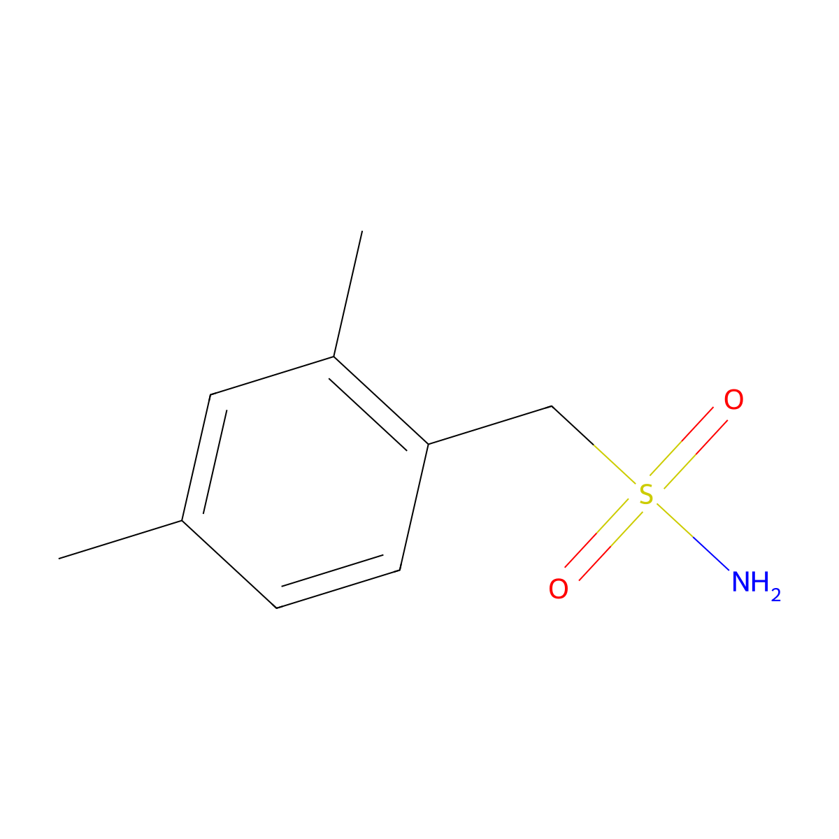 (2,4-Dimethylphenyl)methanesulfonamide molecular structure, CAS 1078627-79-8