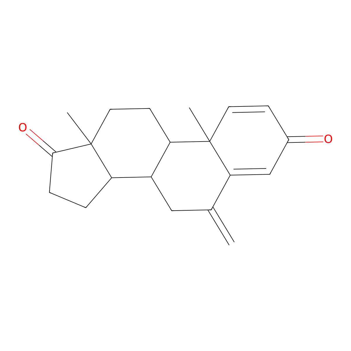 Exemestane molecular structure, CAS 107868-30-4