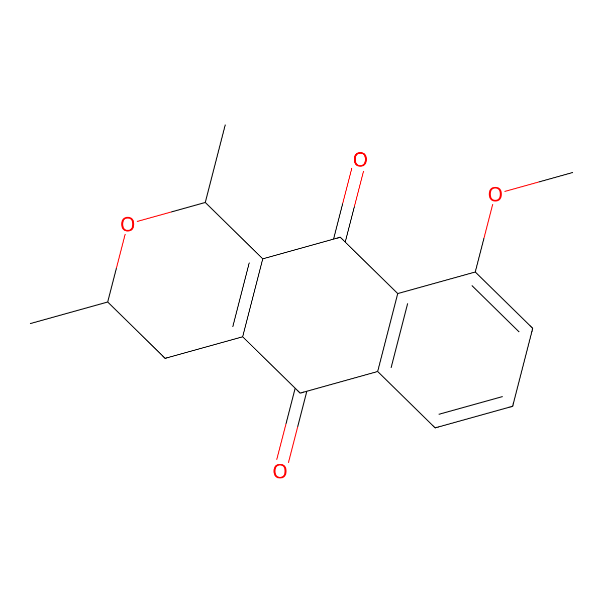 Isoeleutherin, (+)- molecular structure, CAS 1078723-14-4