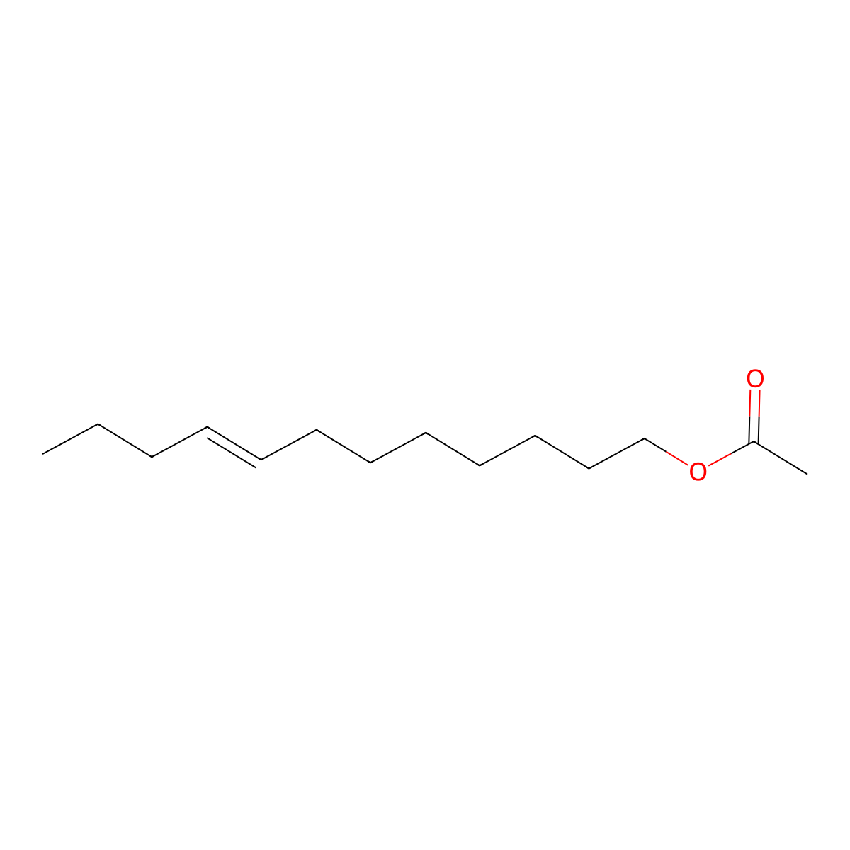 8-Dodecen-1-ol, 1-acetate, (8Z)- molecular structure, CAS 107874-02-2