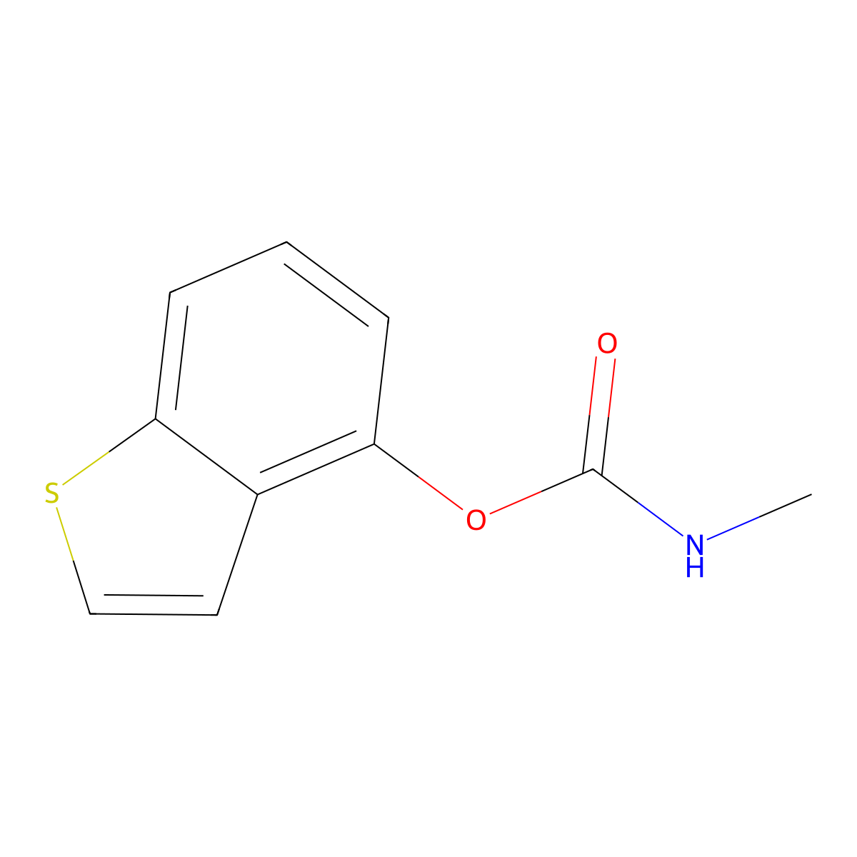 Mobam molecular structure, CAS 1079-33-0