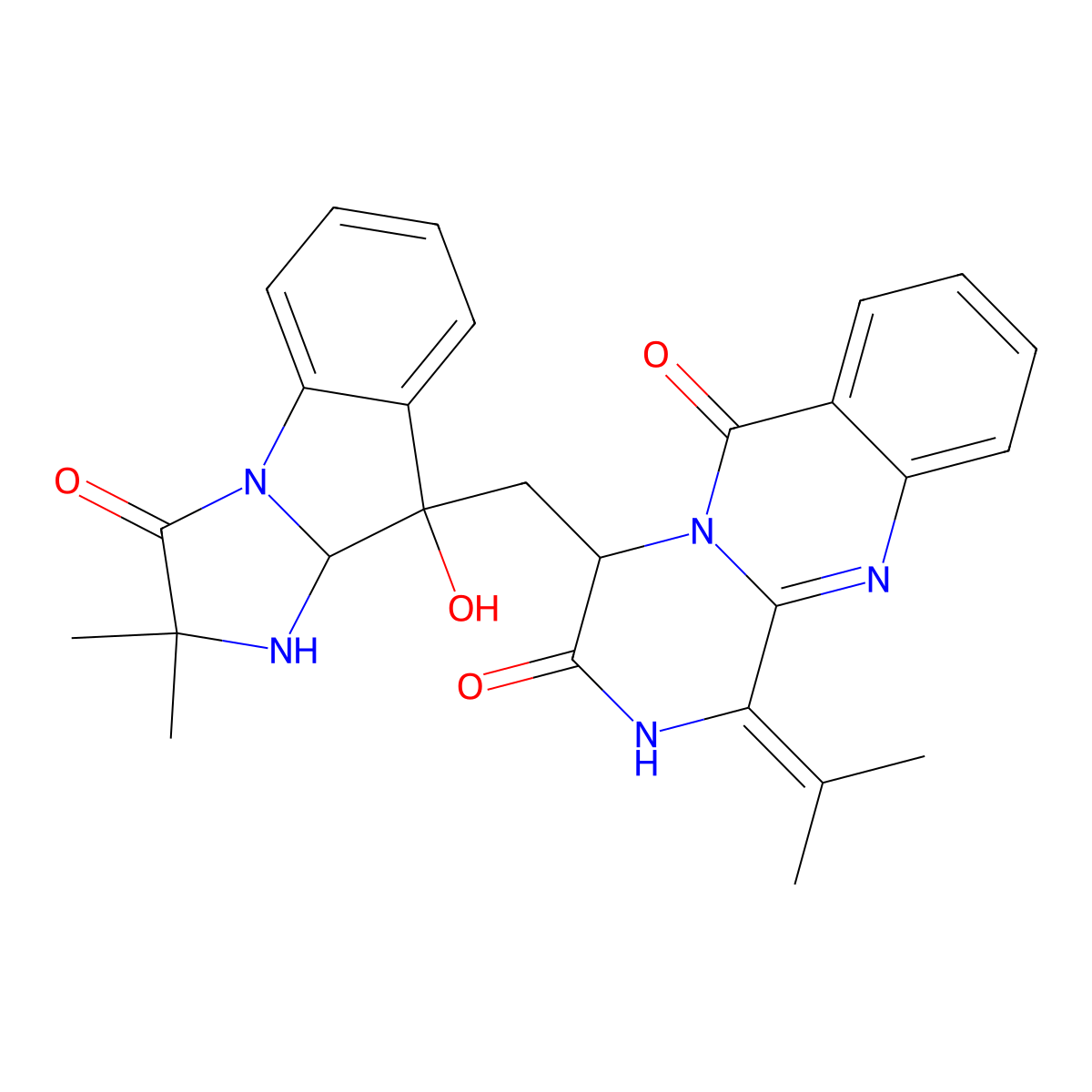 Quinadoline A molecular structure, CAS 1079096-19-7
