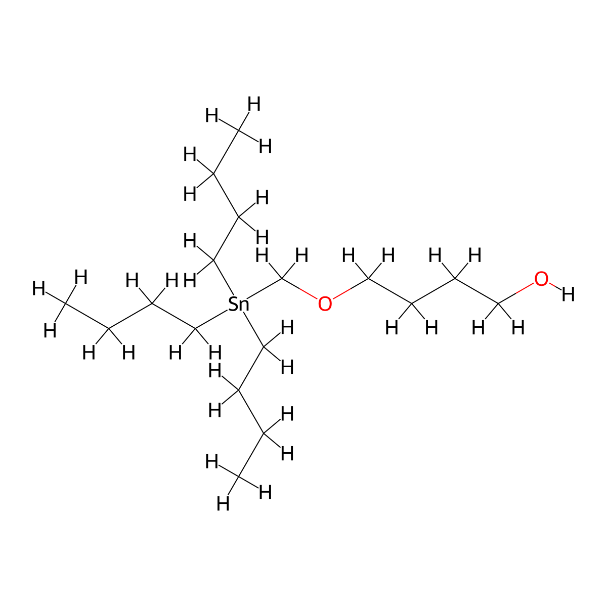 4-((Tributylstannyl)methoxy)butan-1-ol molecular structure, CAS 1079333-36-0