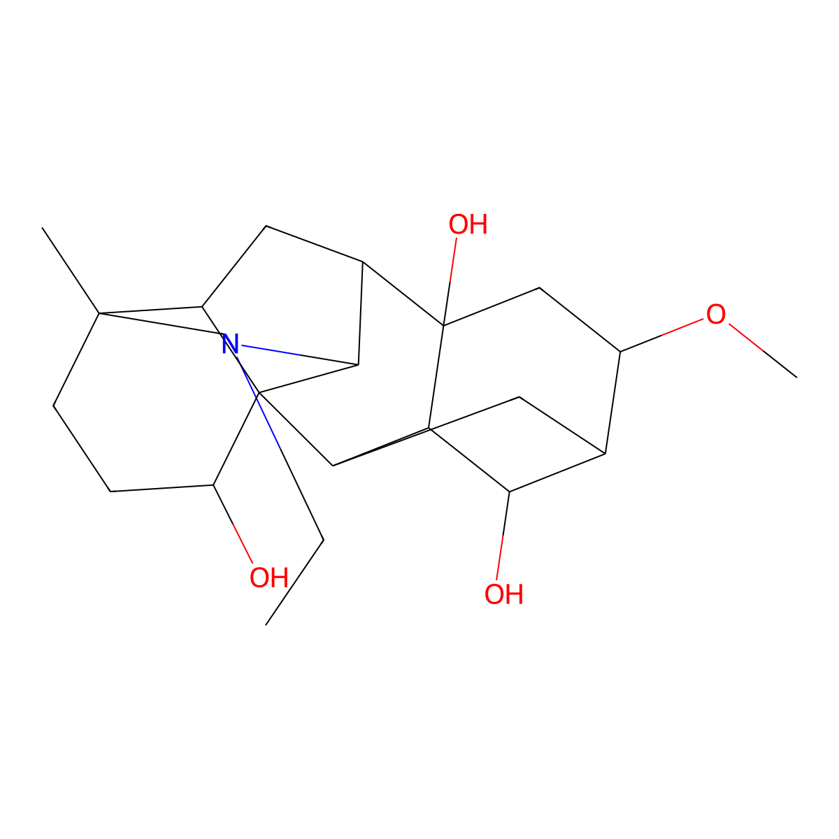 Carmicheline molecular structure, CAS 1079881-26-7
