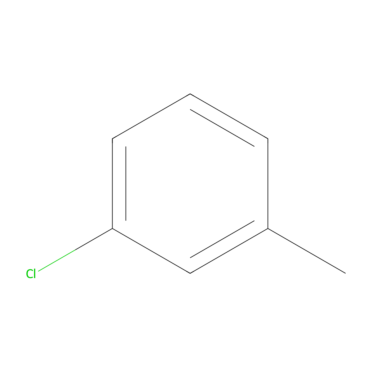 3-Chlorotoluene molecular structure, CAS 108-41-8