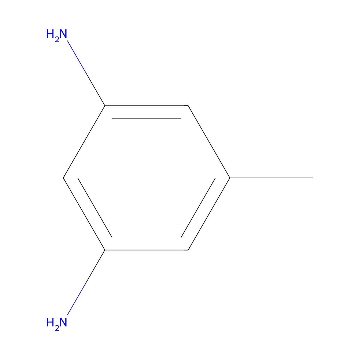 3,5-Diaminotoluene molecular structure, CAS 108-71-4
