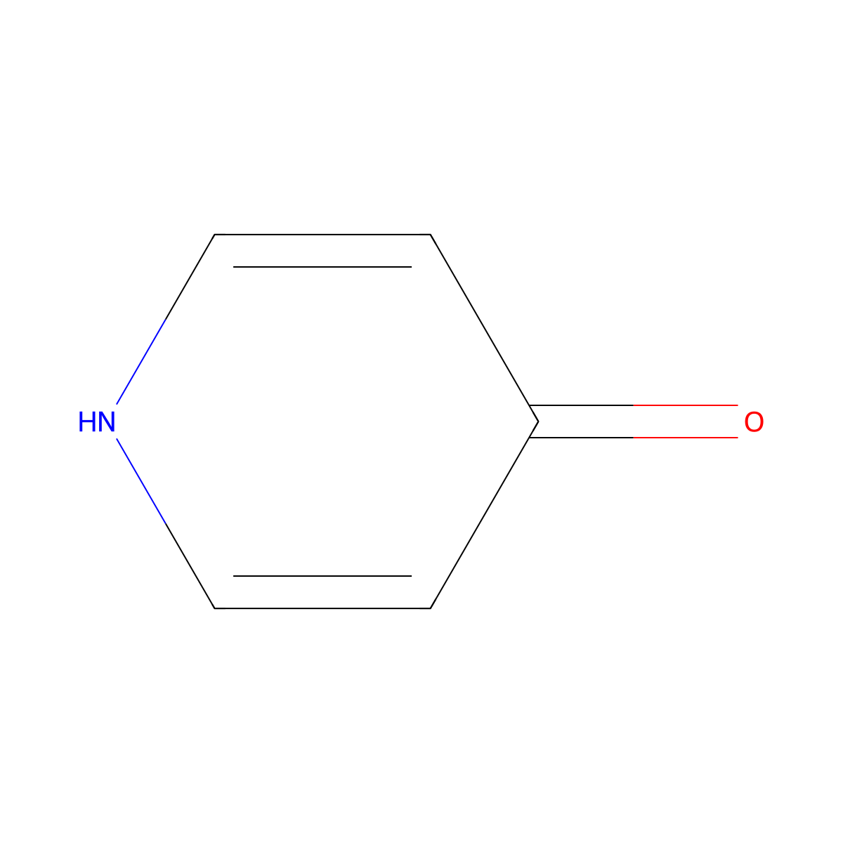 4-Hydroxypyridine molecular structure, CAS 108-96-3