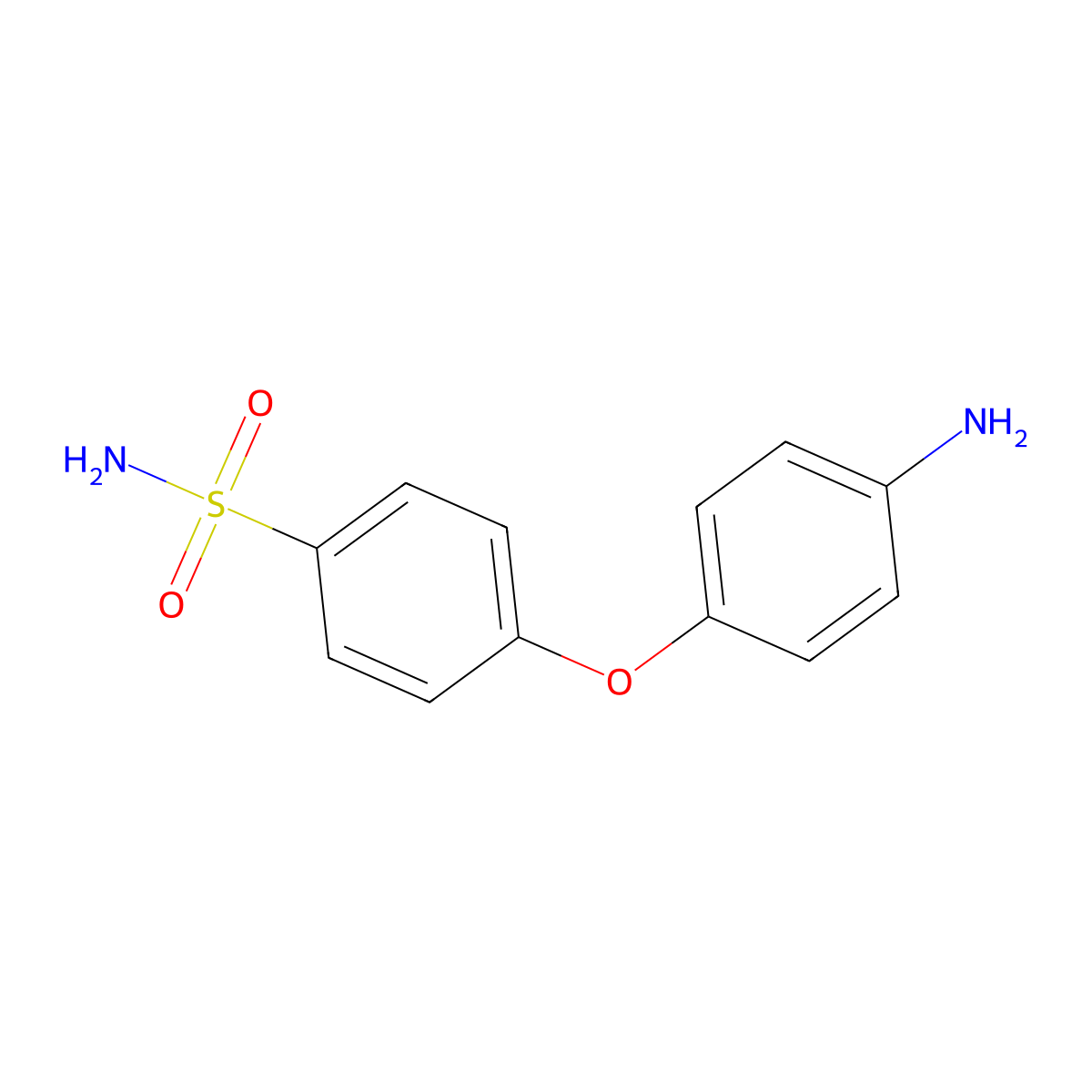 4-(4-Aminophenoxy)benzene-1-sulfonamide molecular structure, CAS 108016-36-0