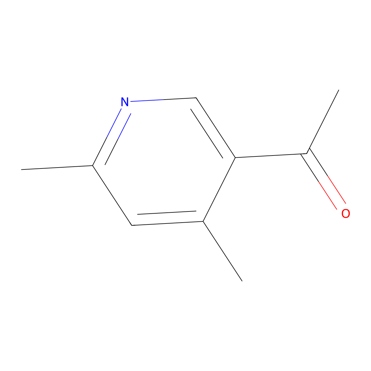 1-(4,6-Dimethylpyridin-3-YL)ethanone molecular structure, CAS 108028-67-7