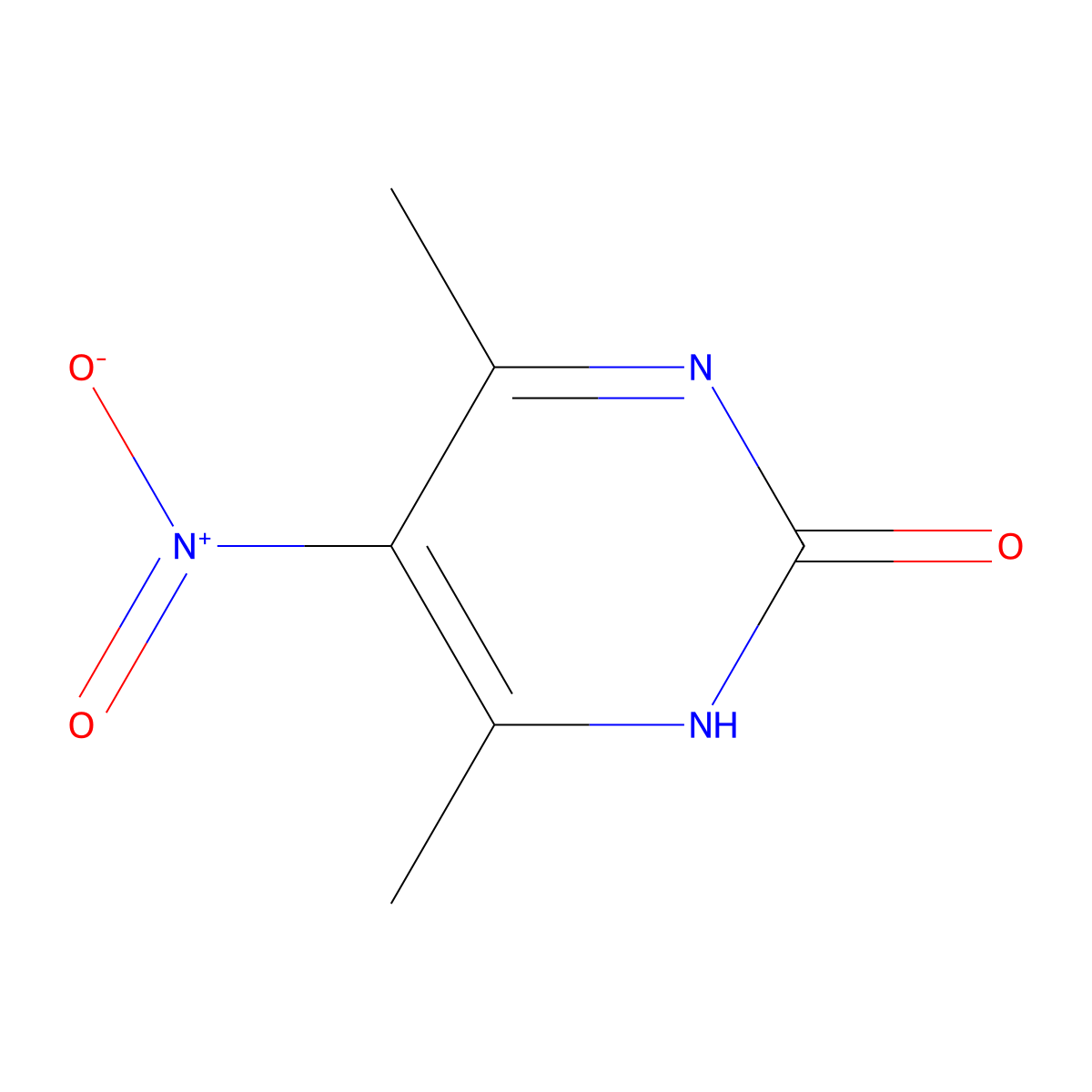 4,6-Dimethyl-5-nitropyrimidin-2-ol molecular structure, CAS 1080650-02-7