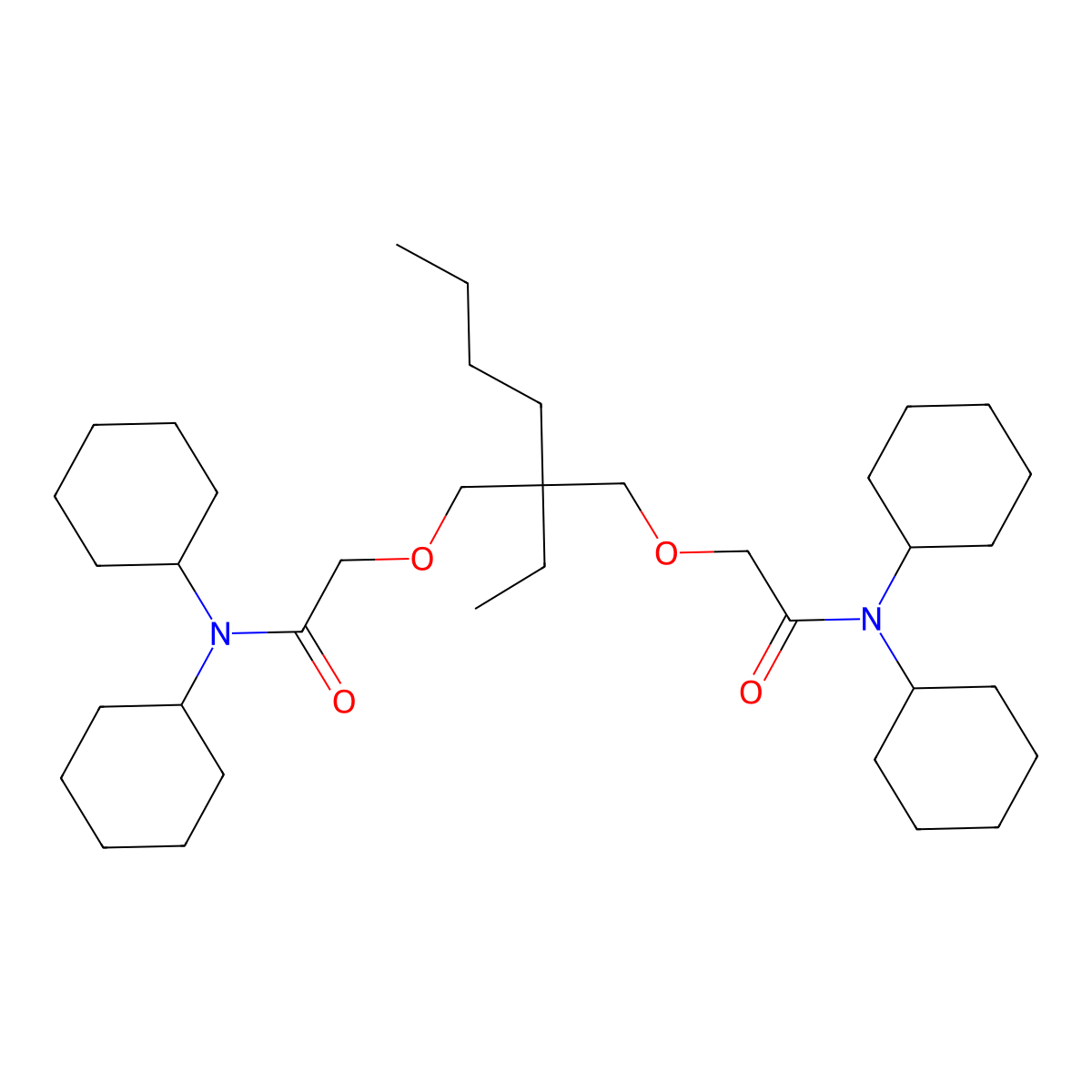 Lithium ionophore IV molecular structure, CAS 108083-23-4