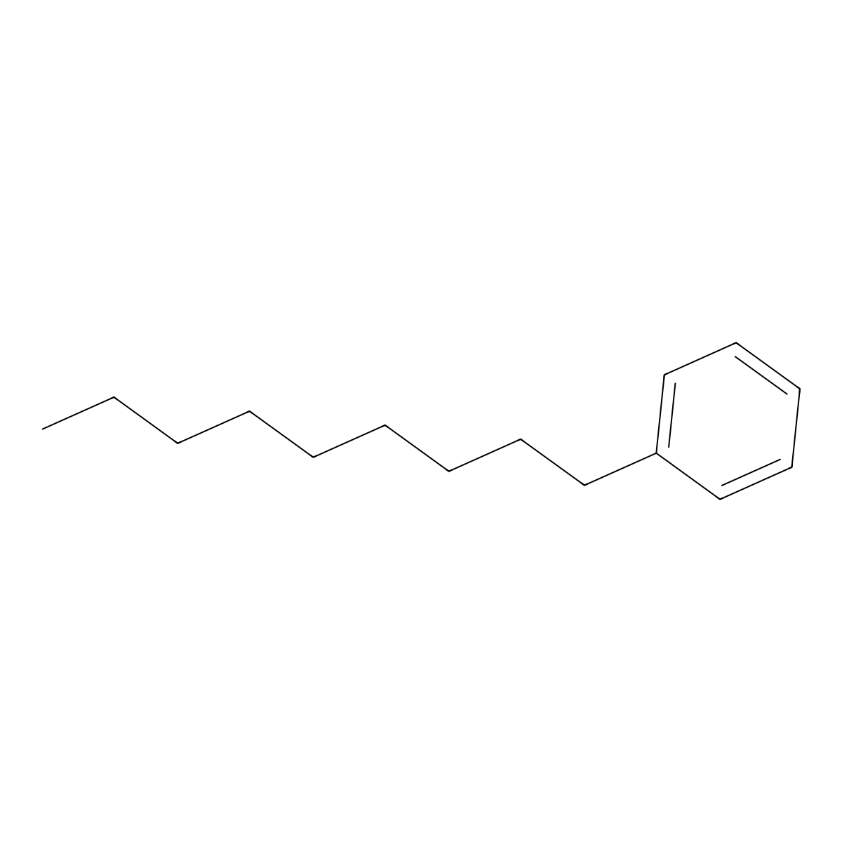 n-Nonylbenzene molecular structure, CAS 1081-77-2