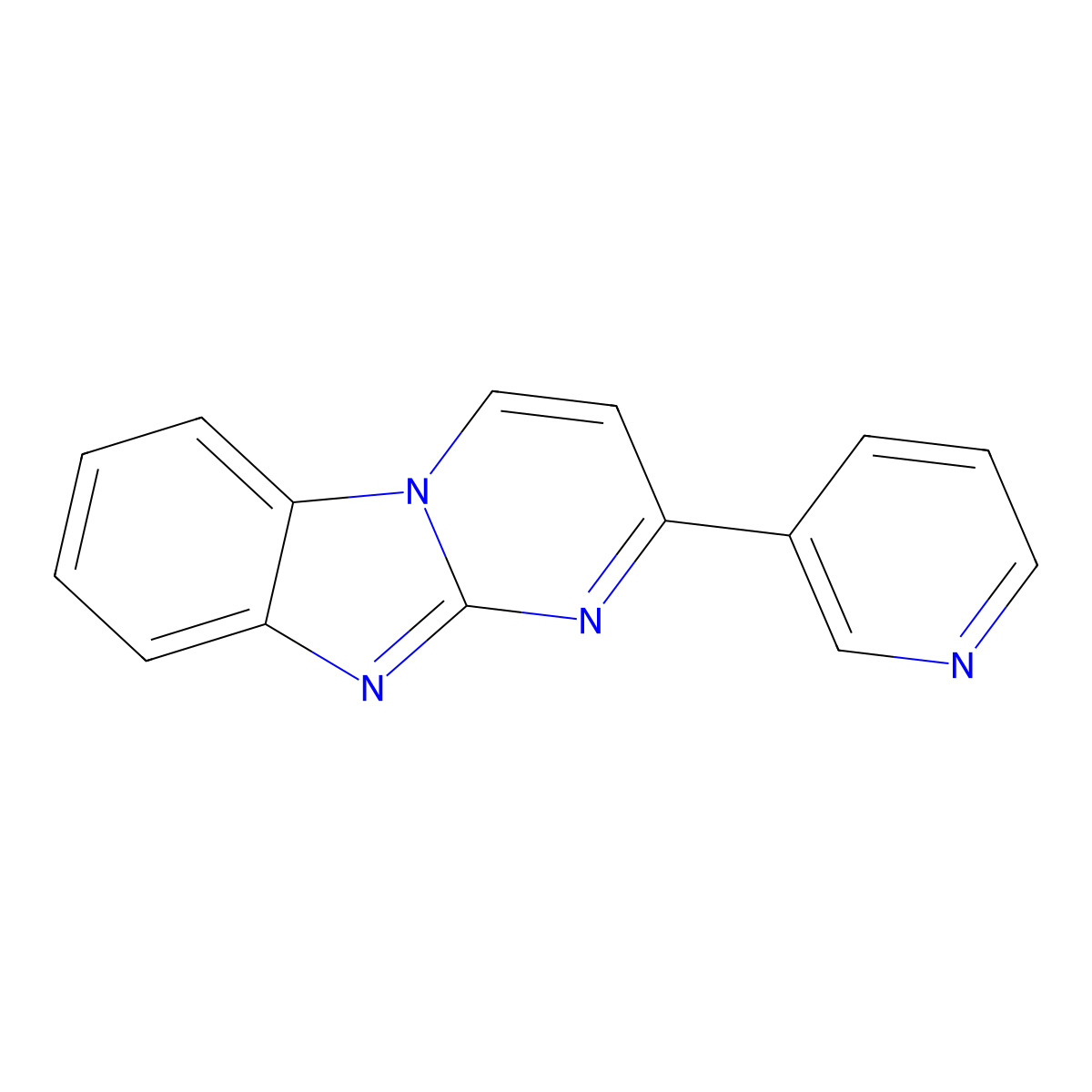 2-(Pyridin-3-yl)pyrimido[1,2-a]benzimidazole molecular structure, CAS 1081141-57-2