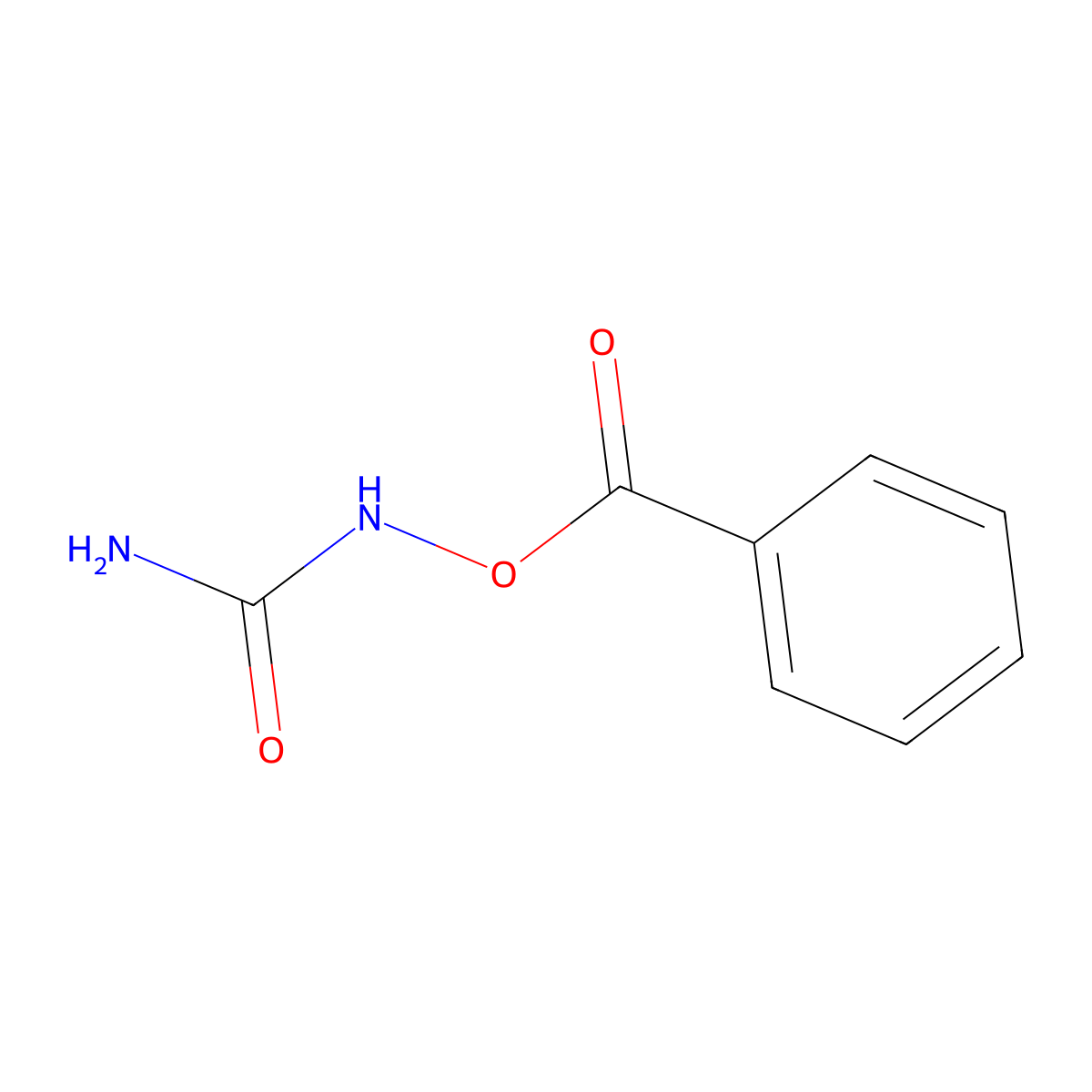 (Carbamoylamino) benzoate molecular structure, CAS 108129-49-3