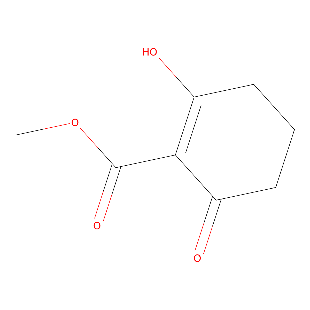 Methyl 2-hydroxy-6-oxocyclohex-1-ene-1-carboxylate molecular structure, CAS 108161-73-5