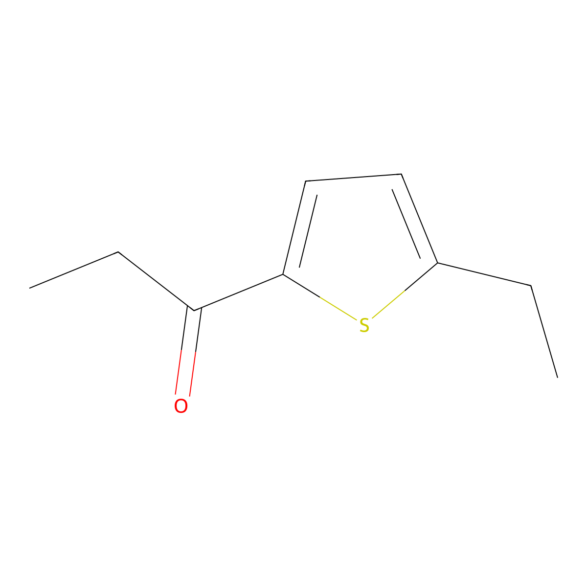 1-(5-Ethylthiophen-2-yl)propan-1-one molecular structure, CAS 108223-66-1