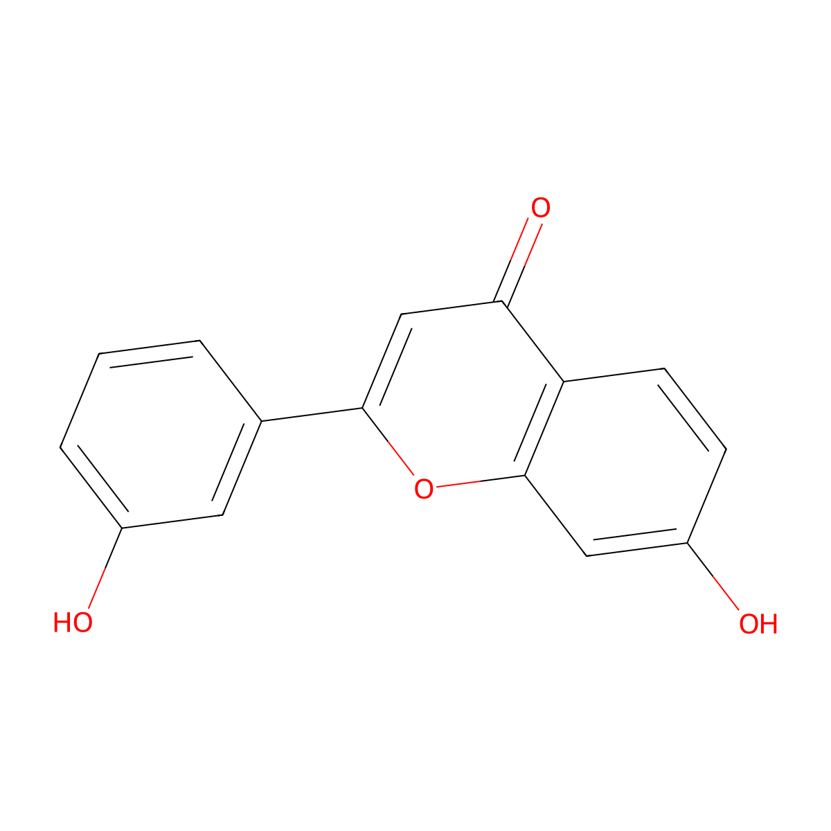 7,3'-Dihydroxyflavone molecular structure, CAS 108238-40-0