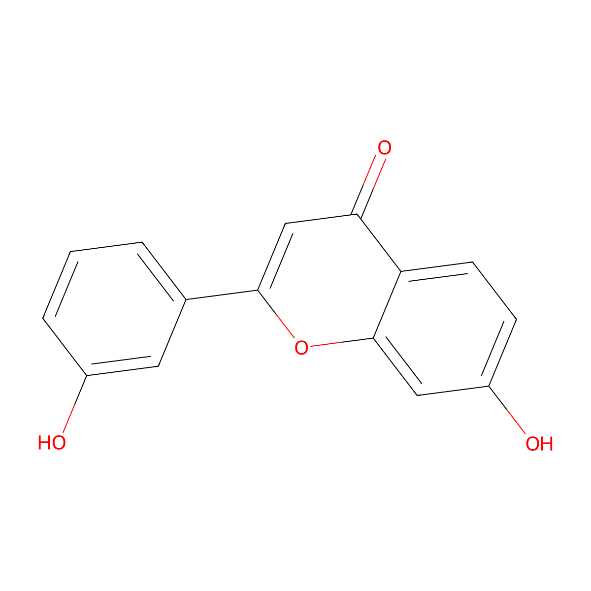 7,3'-Dihydroxyflavone molecular structure, CAS 108238-40-0