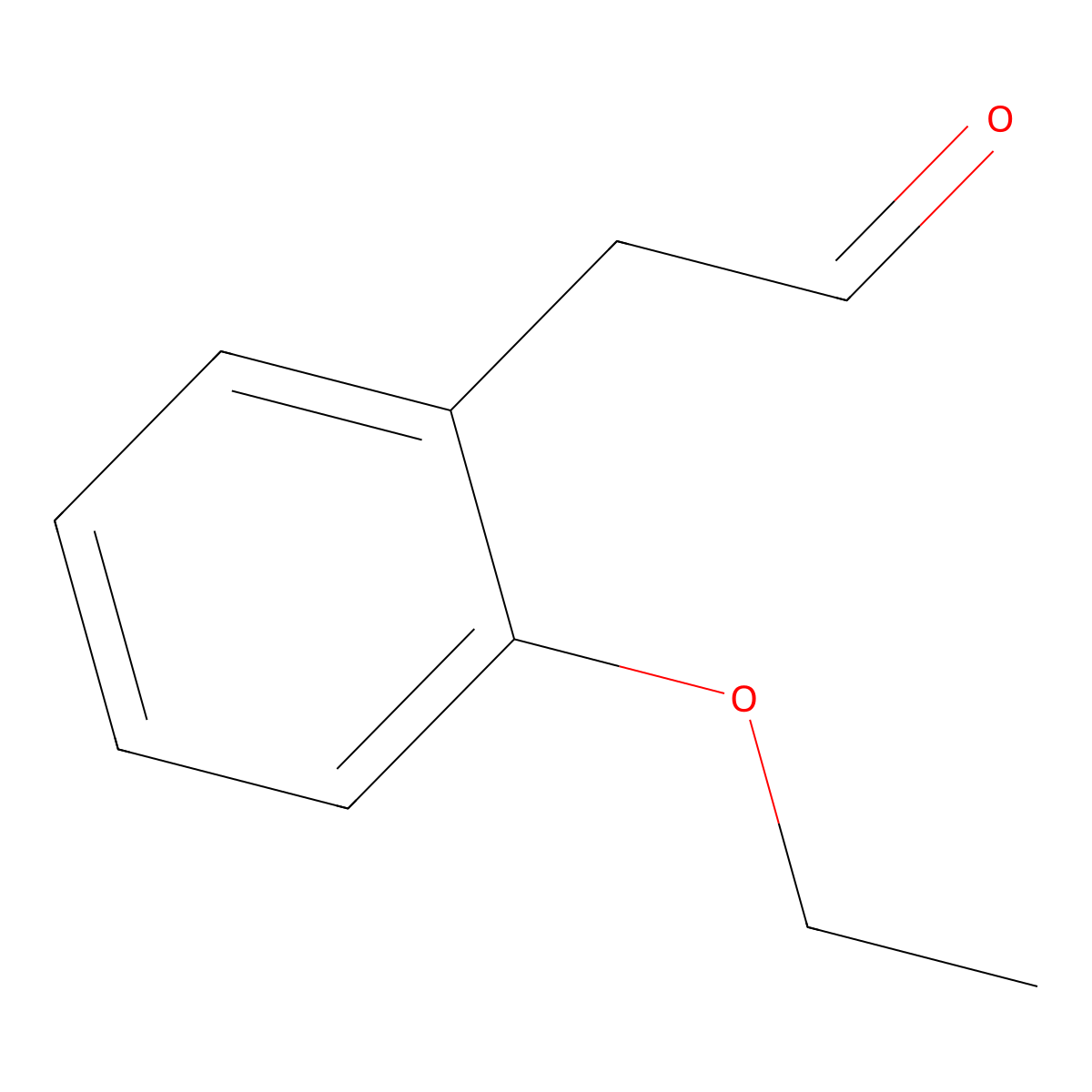 2-(2-Ethoxyphenyl)acetaldehyde molecular structure, CAS 1082435-71-9