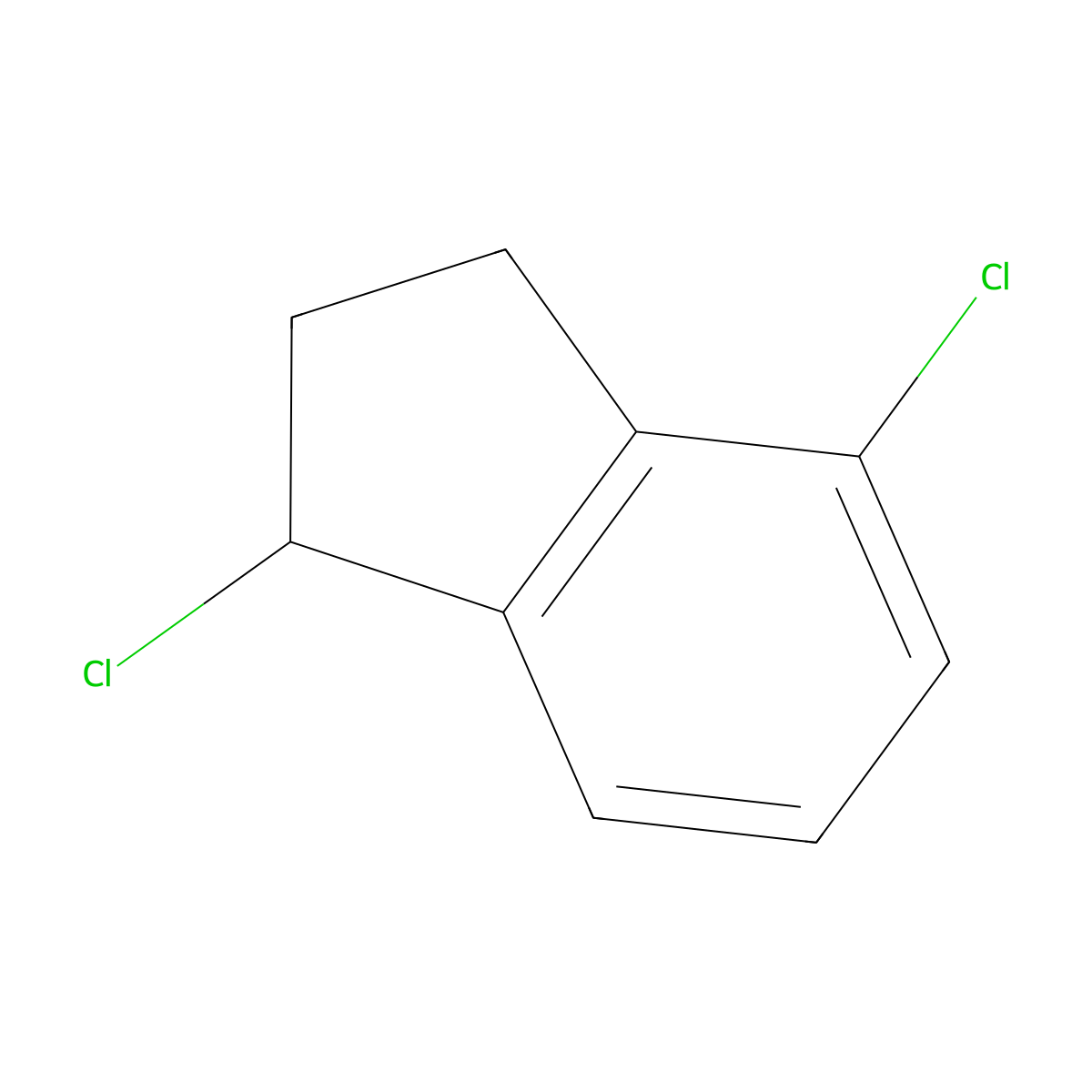 1,4-dichloro-2,3-dihydro-1H-indene molecular structure, CAS 1082562-97-7