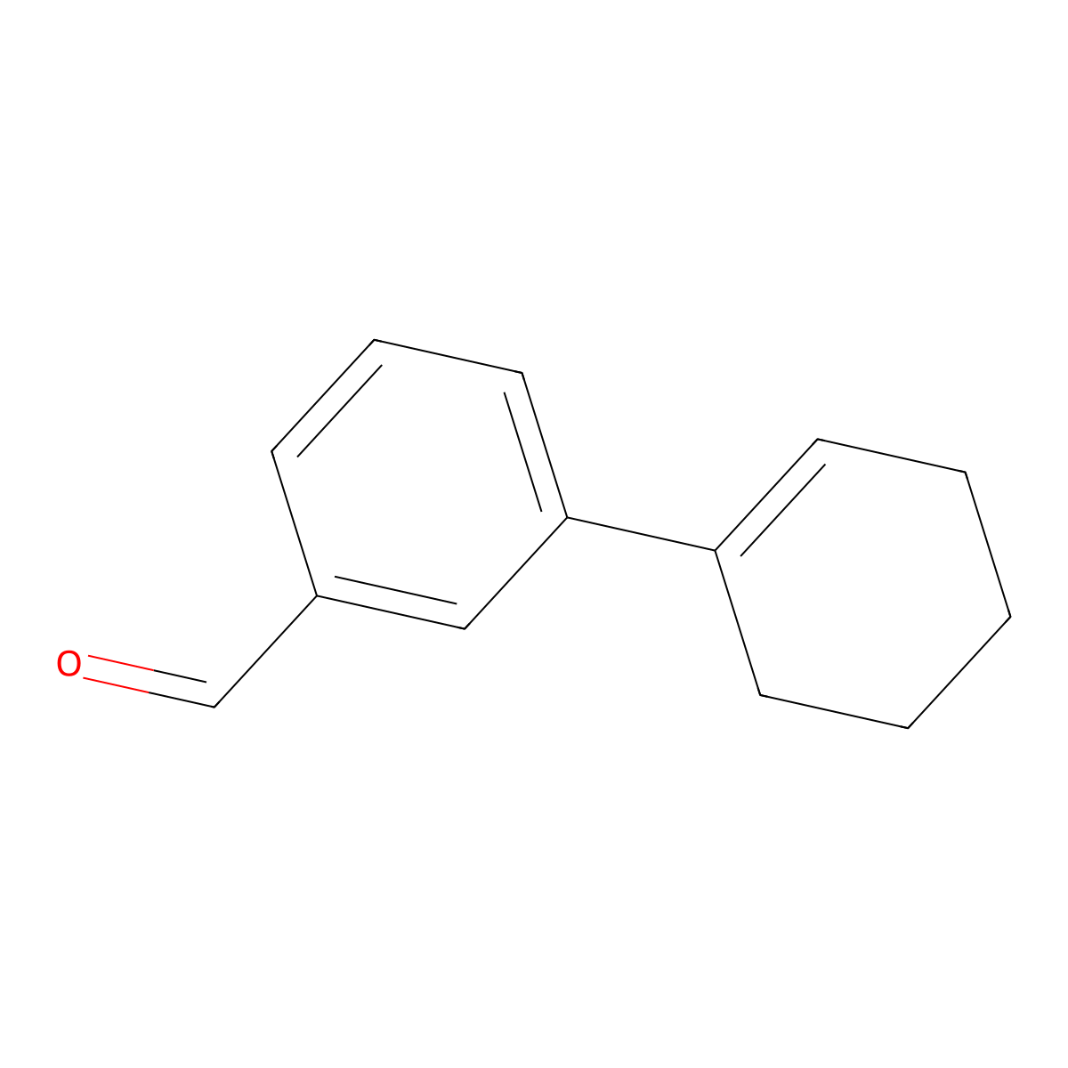 3-(Cyclohex-1-EN-1-YL)benzaldehyde molecular structure, CAS 108259-95-6