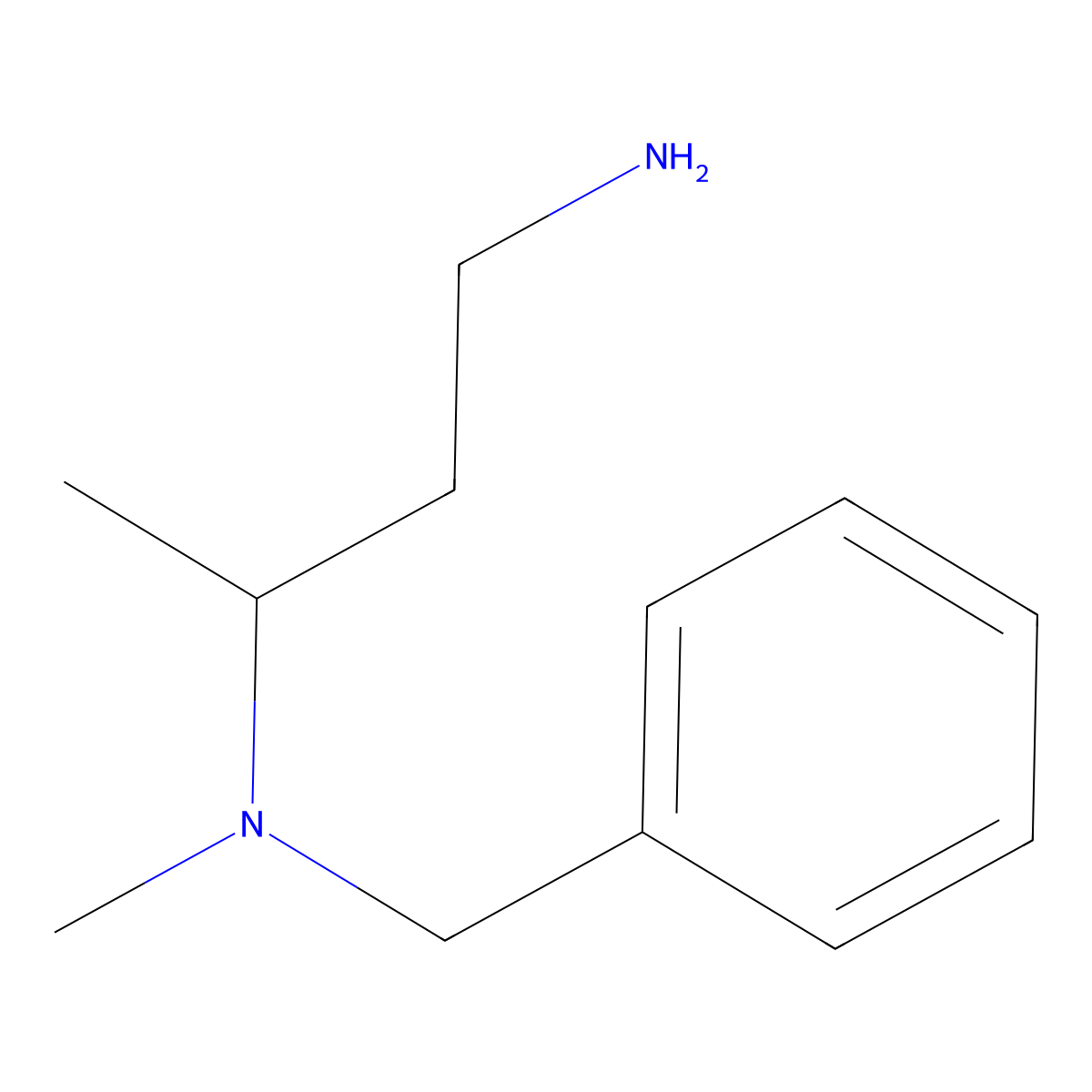 (4-Aminobutan-2-yl)(benzyl)methylamine molecular structure, CAS 1082818-41-4