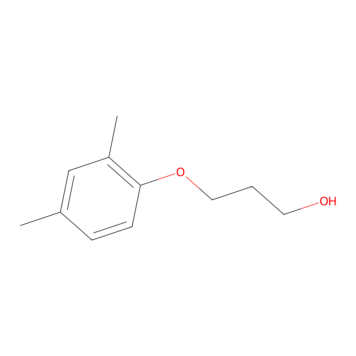 3-(2,4-Dimethylphenoxy)propan-1-ol molecular structure, CAS 1082851-69-1