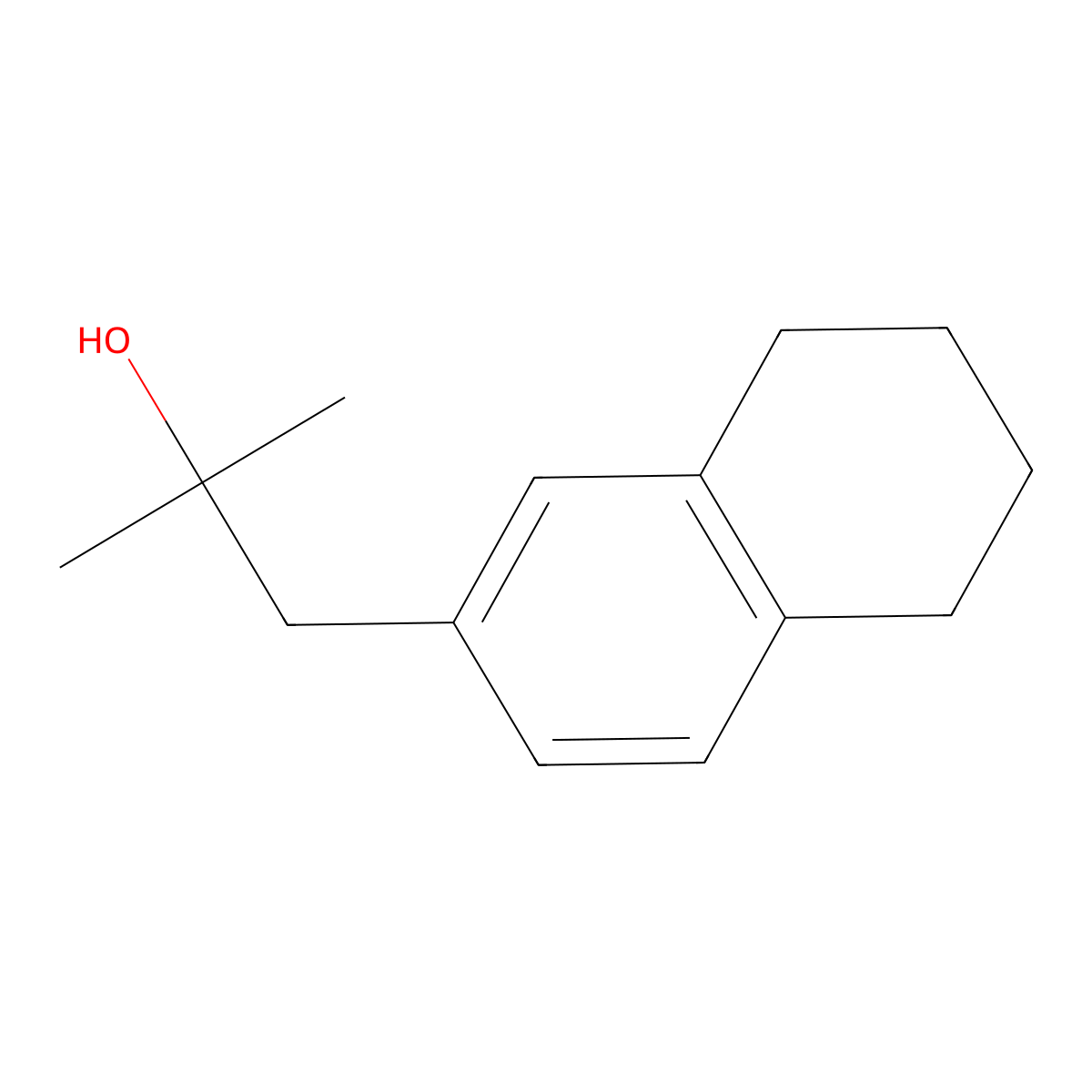2-Methyl-1-(5,6,7,8-tetrahydronaphthalen-2-yl)propan-2-ol molecular structure, CAS 1082899-83-9