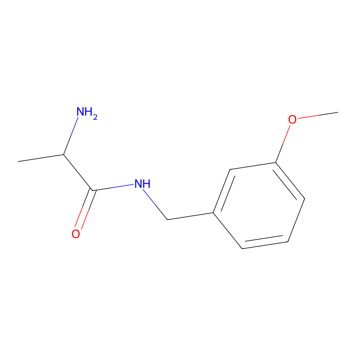 (S)-2-Amino-N-(3-methoxy-benzyl)-propionamide molecular structure, CAS 1082915-35-2